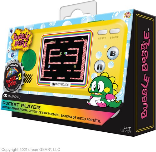 My Arcade DGUNL-3248 Bubble Bobble Pocket Player Portable Handheld Game System [