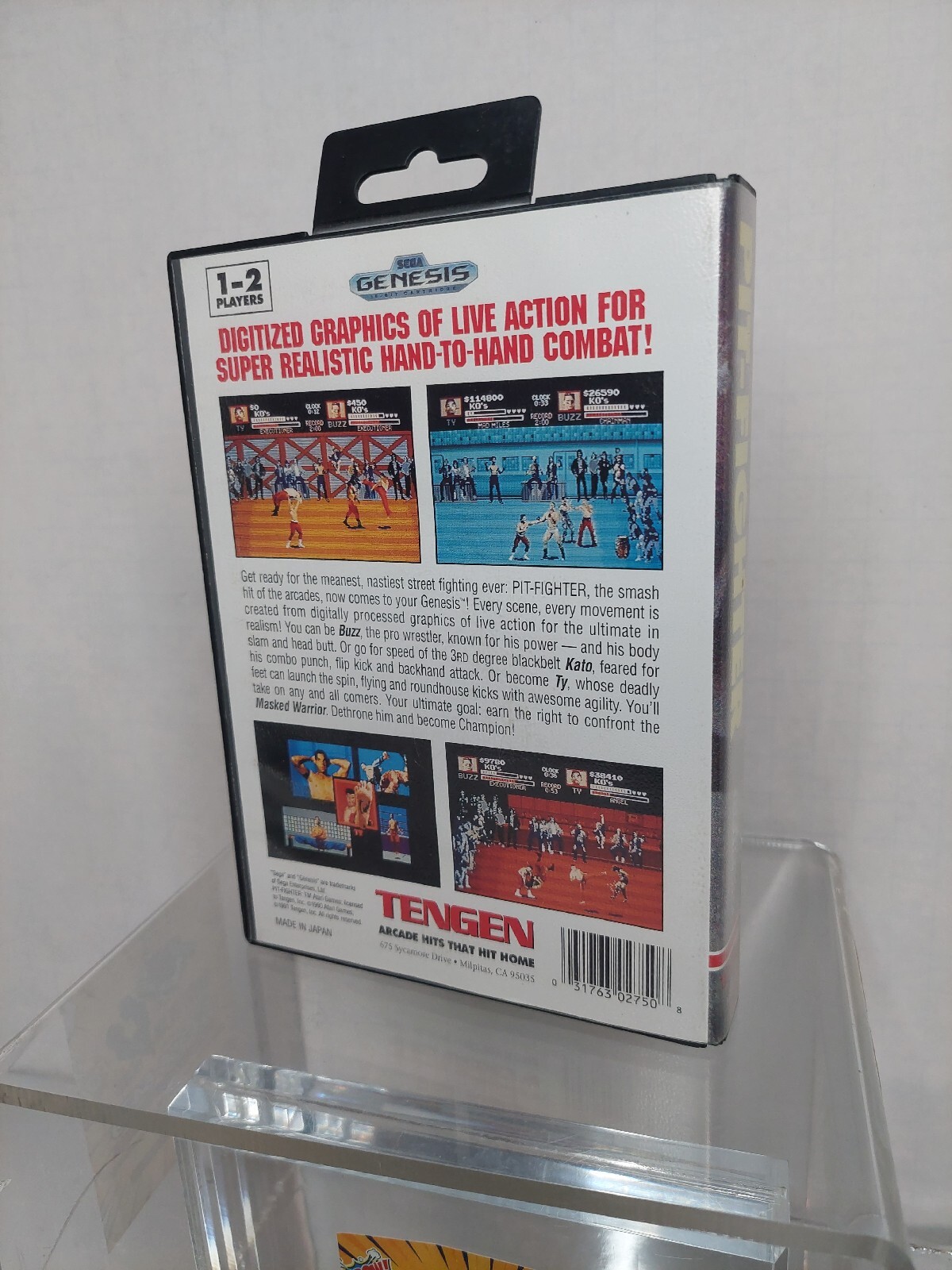 Pit-Fighter (Sega Genesis, 1991) AS-IS