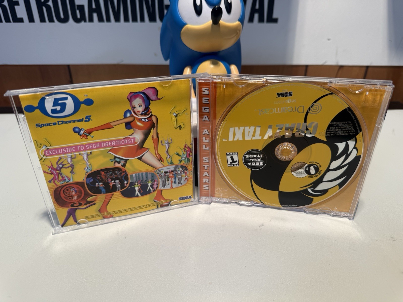 CRAZY TAXI Sega Dreamcast All Stars Version Complete with Case and Manual CIB