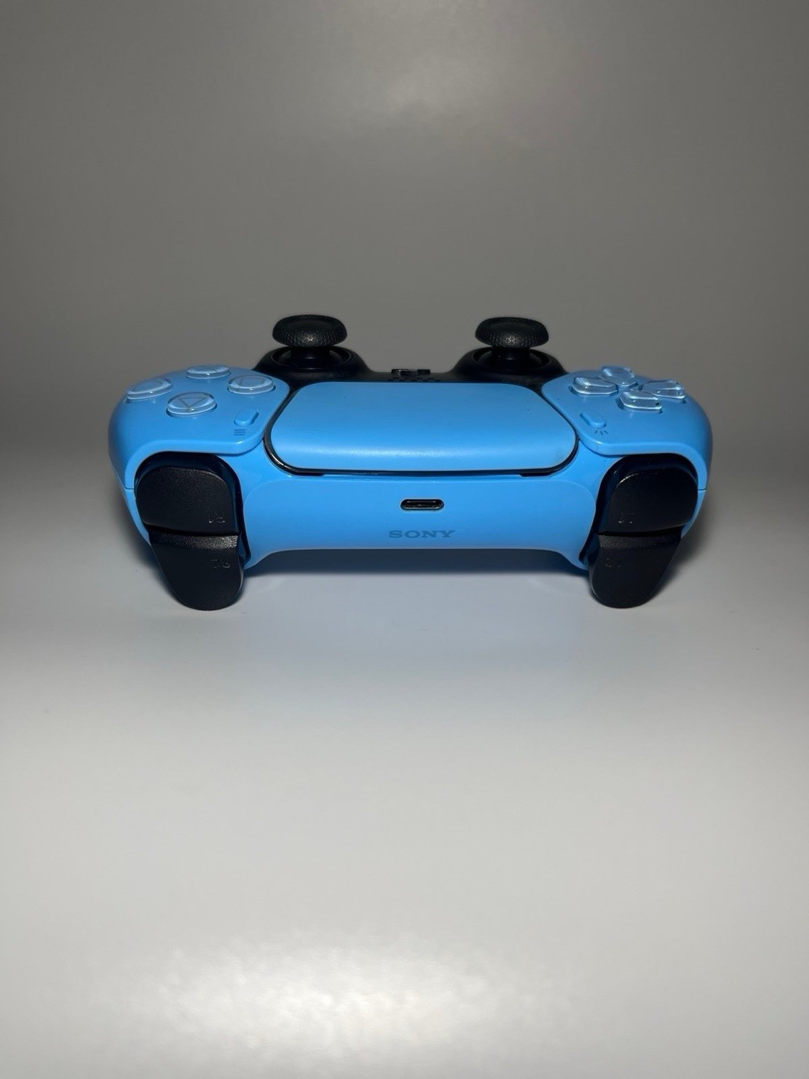 Blue PS5 DualSense Controller – UPGRADED Hall Effect Joysticks (Zero Drift)