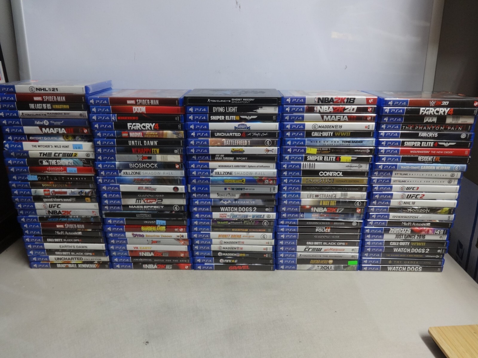 SELECTION # 2 PS4 PLAYSTATION 4 USED & NEW VIDEO GAMES U CHOOSE FROM DROP DOWN
