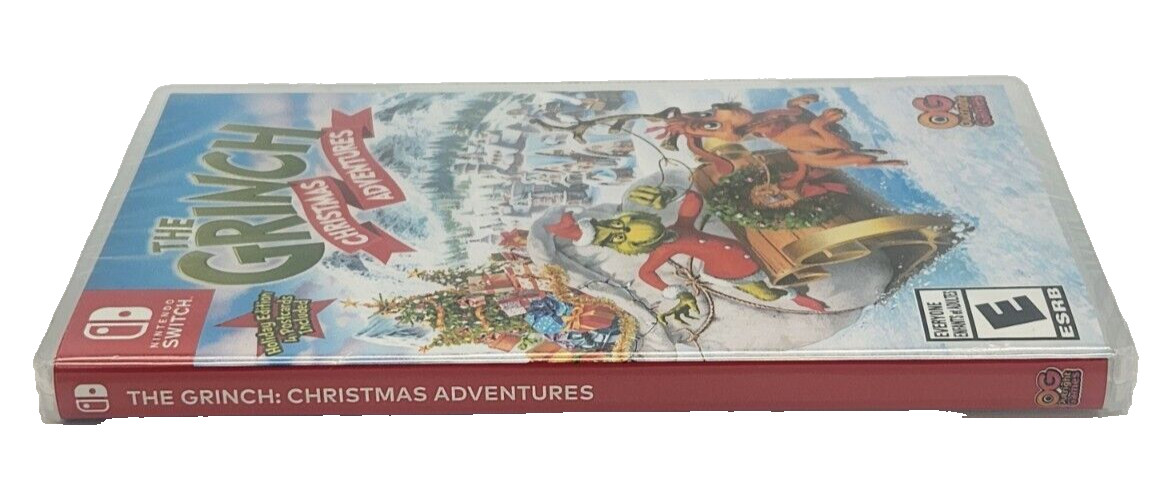 The Grinch Christmas Adventure – Switch – Brand New Factory Sealed US Version