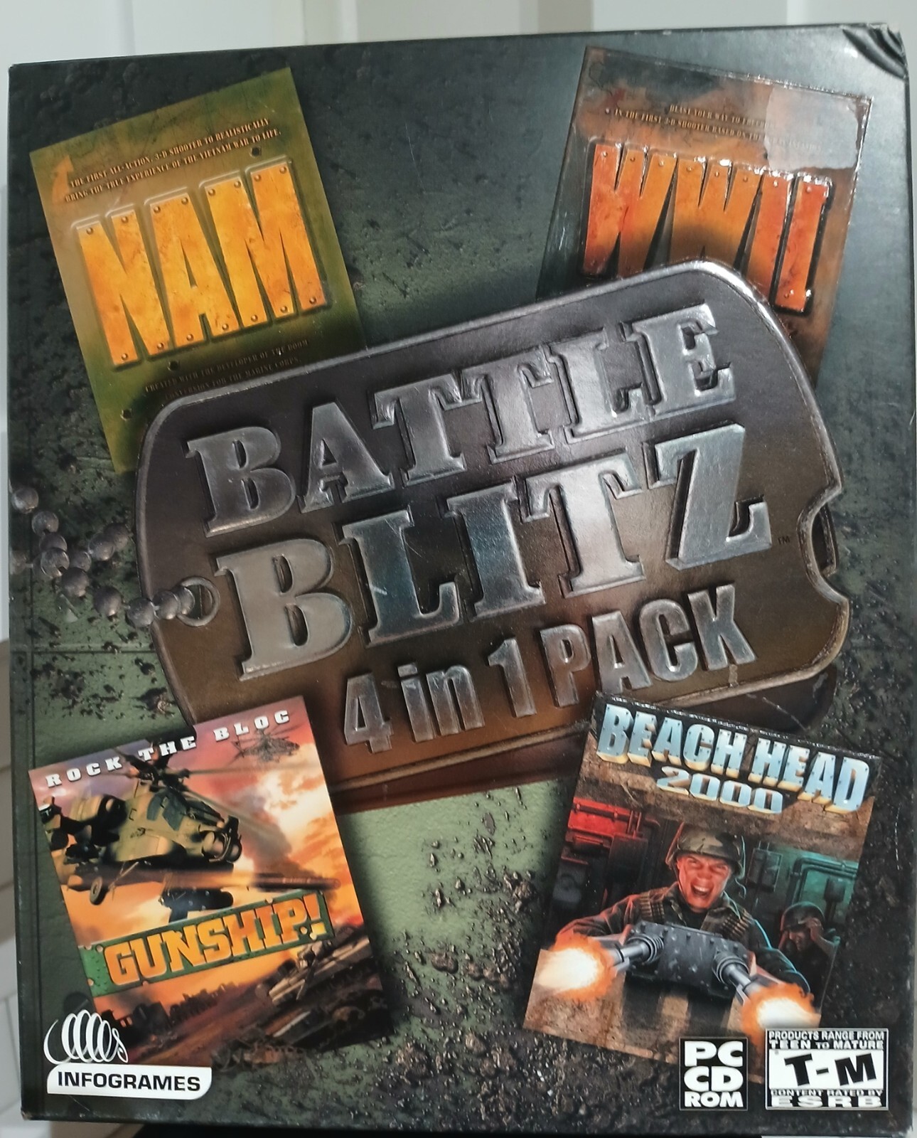 Battle Blitz 4 IN 1 Pack – For PC – Sealed Large Box