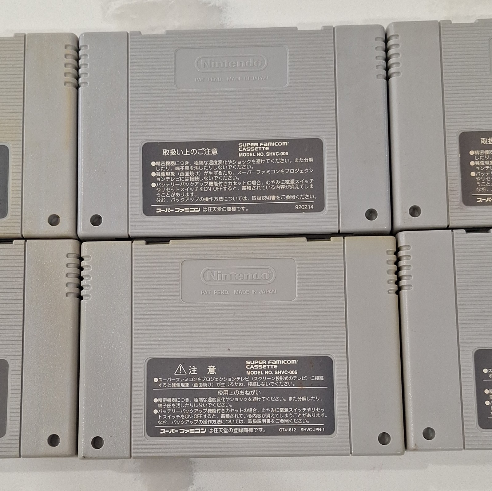 Rockman (Mega Man) X X2 X3 7 Forte Soccer Super Famicom Lot of 6 Japan Snes