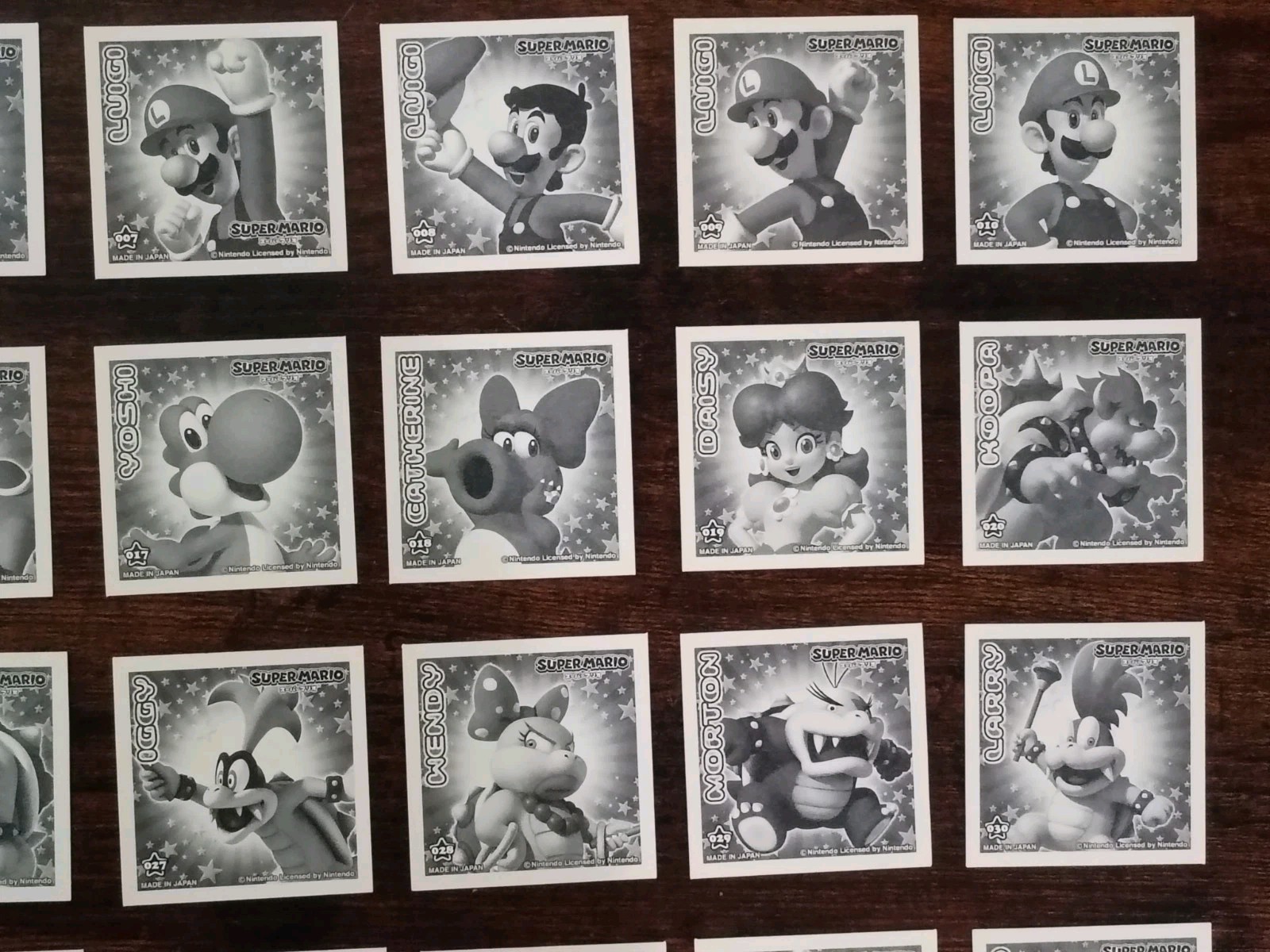 *COMPLETE* #1-60 SUPER MARIO Ensky Sticker Collection Japan Nintendo Exclusive