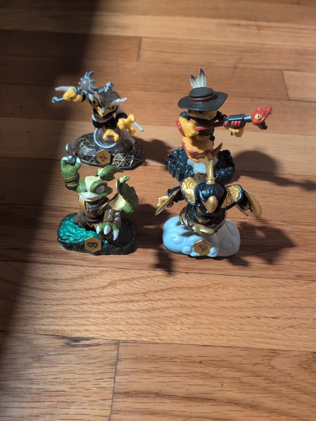 Skylanders Swap-Force Lot of 4 Collectible Figures Assorted Characters
