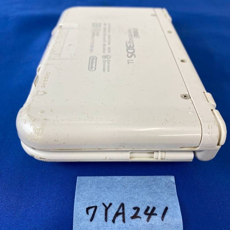 ◇ワYA241 Nintendo new Nintendo 3DS XL LL Pearl White Dual IPS Tested Work Japan