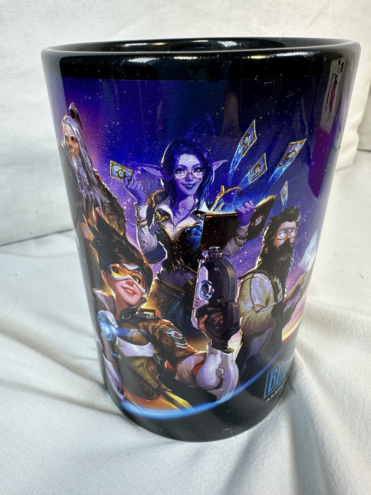 Blizzard BlizzCon 2019 Exclusive Ceramic Mug 18oz Coffee Cup WOW Overwatch Rare