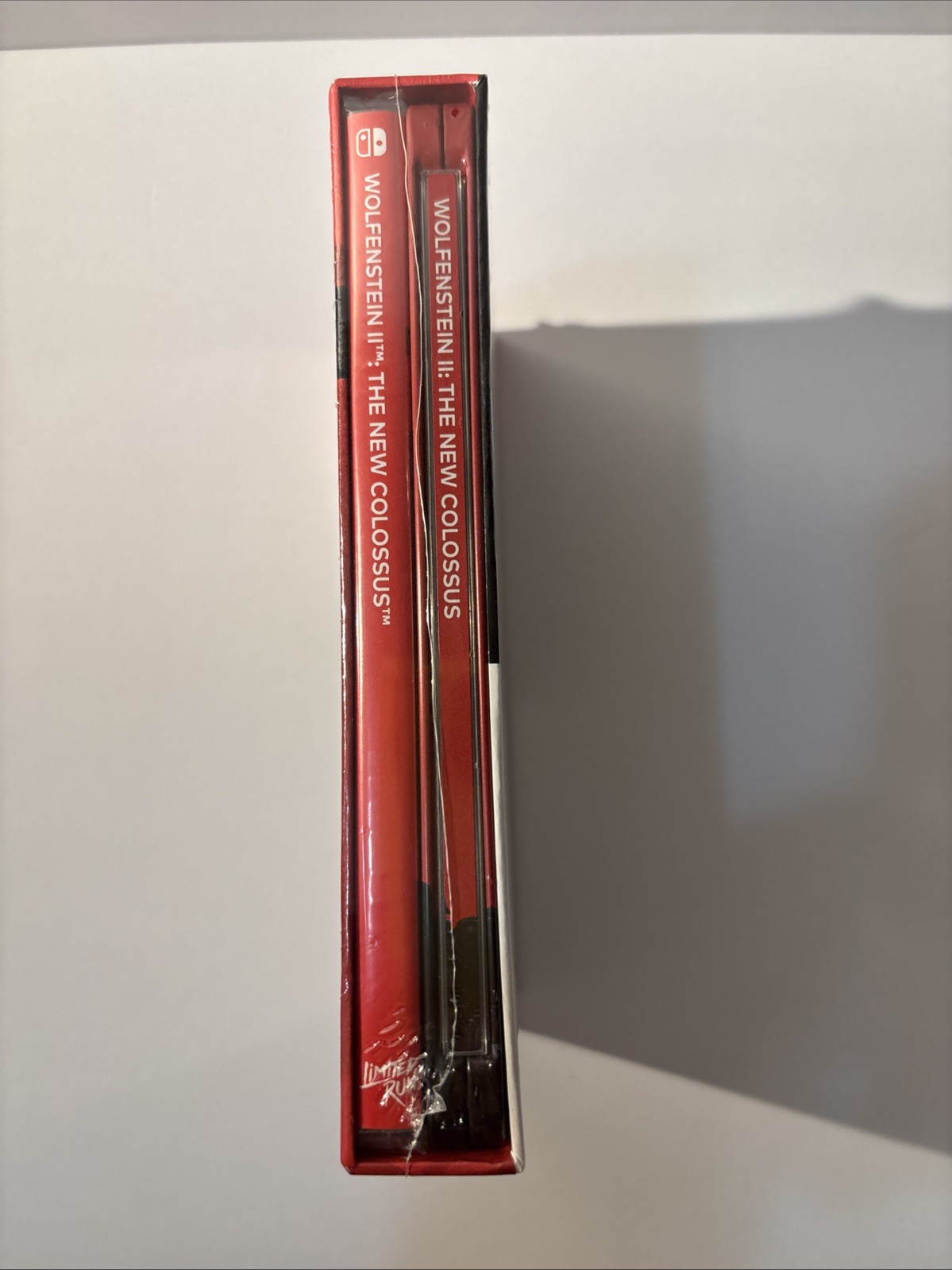 STEELBOOK EDITION WOLFENSTEIN 2 II THE NEW COLOSSUS LIMITED RUN GAMES U.S. ESRB