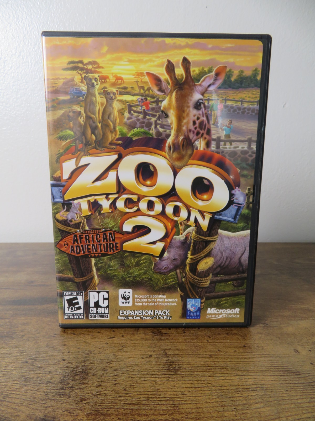 Microsoft Zoo Tycoon 2: African Adventure Expansion Pack – (PC Game)