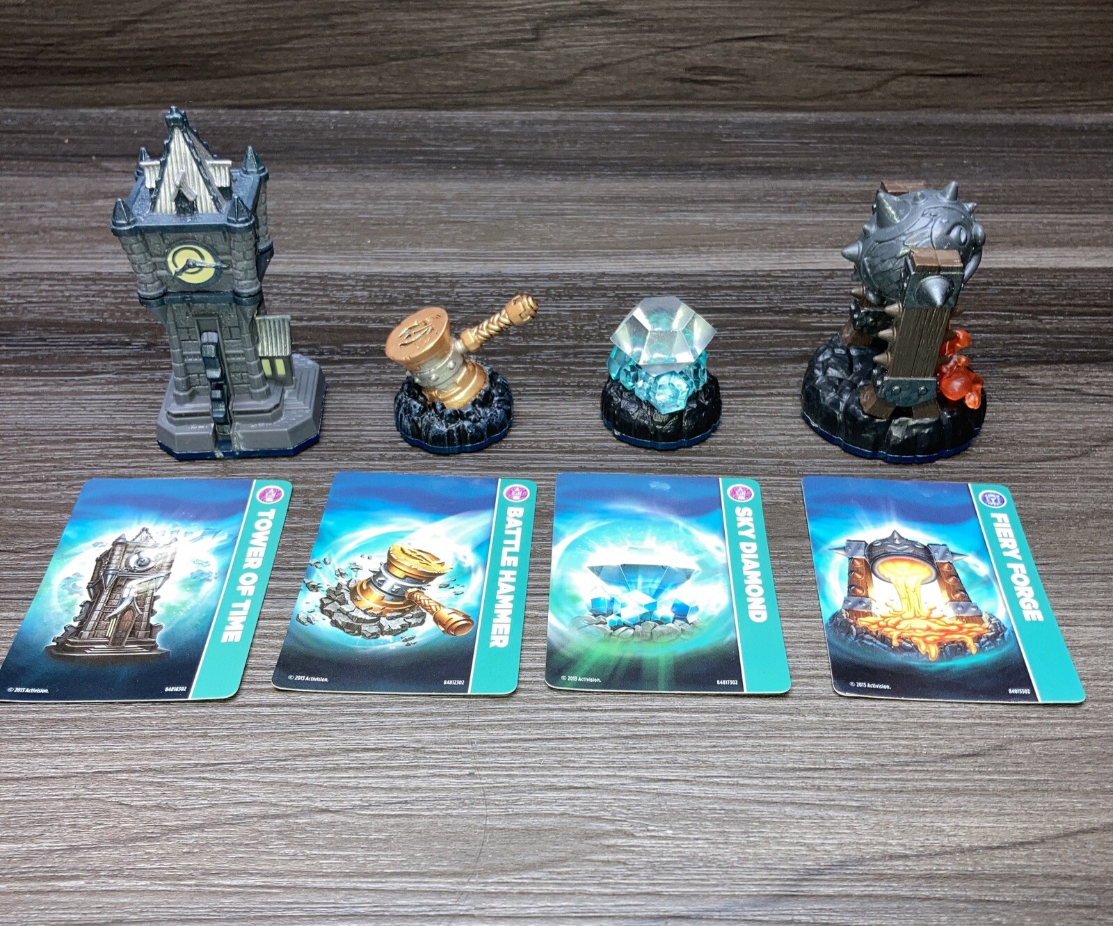 Skylanders Swap Force Tower of Time, Sky Diamond, Battle Hammer & Fiery Forge