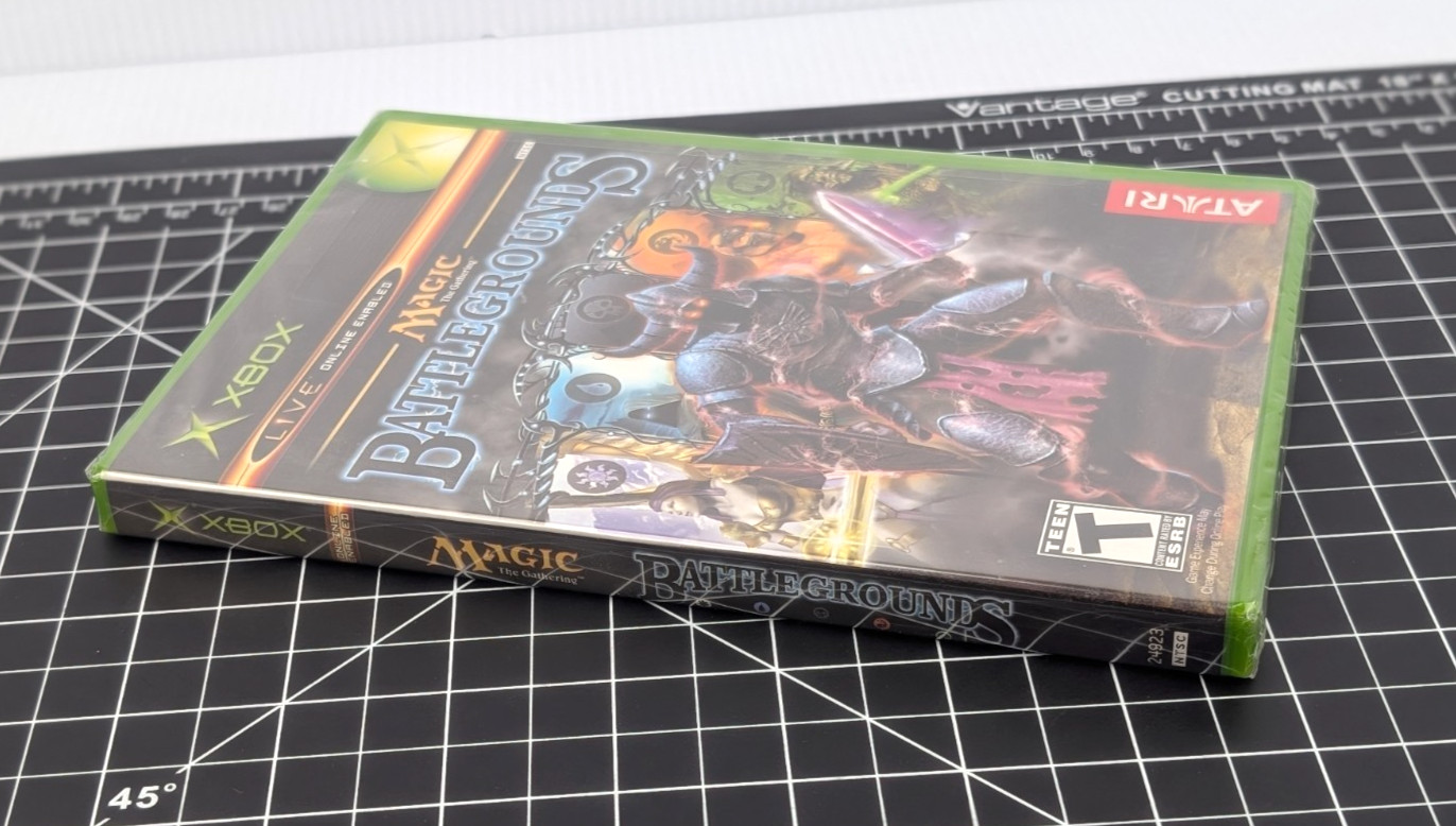 Magic: The Gathering MTG Battlegrounds Microsoft Xbox, 2003 New Factory Sealed