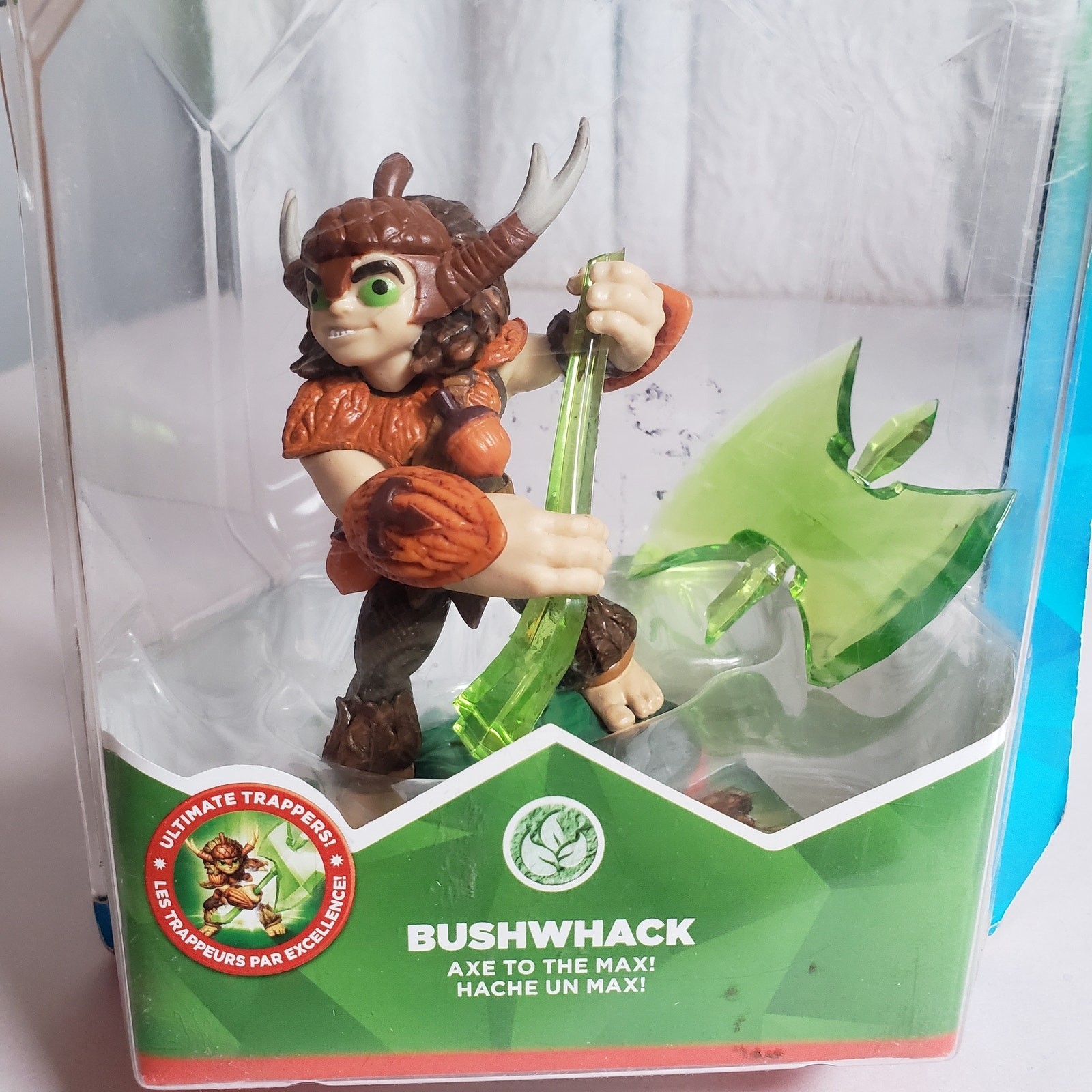 Skylanders Trap Team 87164888 Bushwhack Axe To Max Video Game Figure *broke*