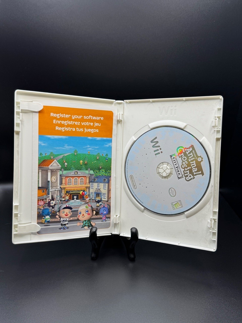 Animal Crossing: City Folk (Nintendo Wii, 2008) Tested Working