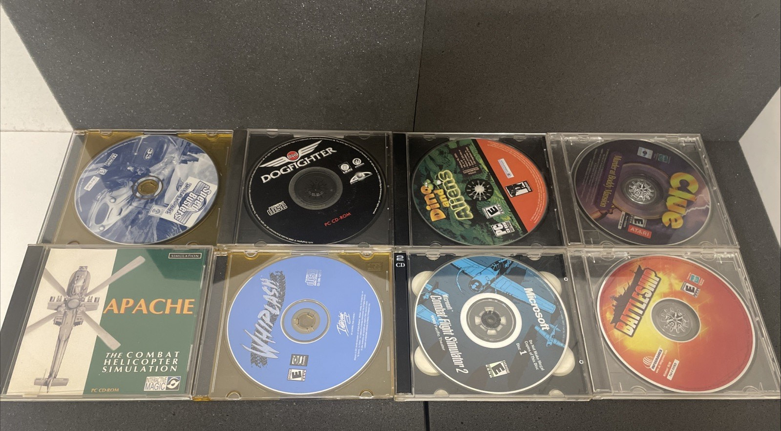 Wholesale Lot of 62 PC Games 2000’s Y2K 1990s- Most Discs in great shape!