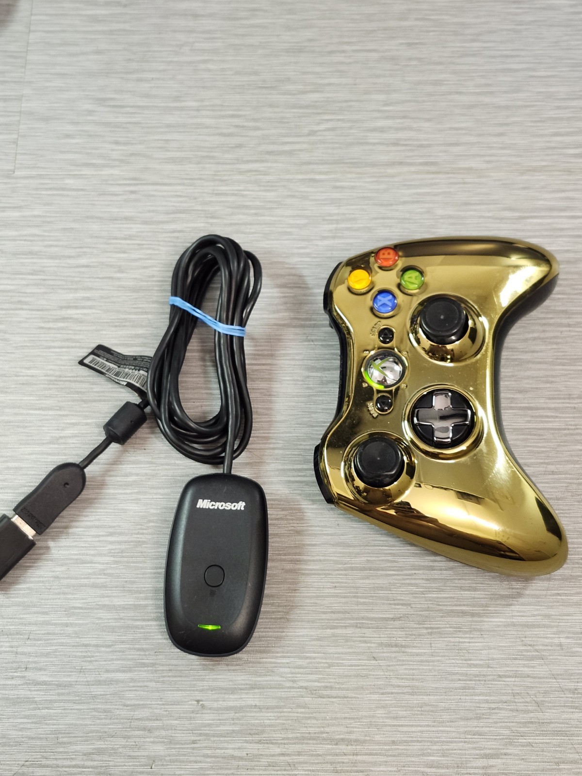 Microsoft Xbox 360 Wireless Gaming Receiver MODEL 1086 For Windows PC – TESTED.