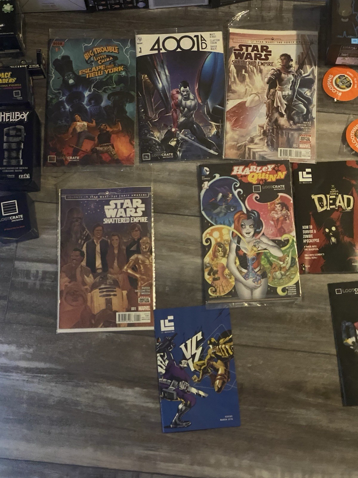 Loot Crate Exclusive 2015 Crate