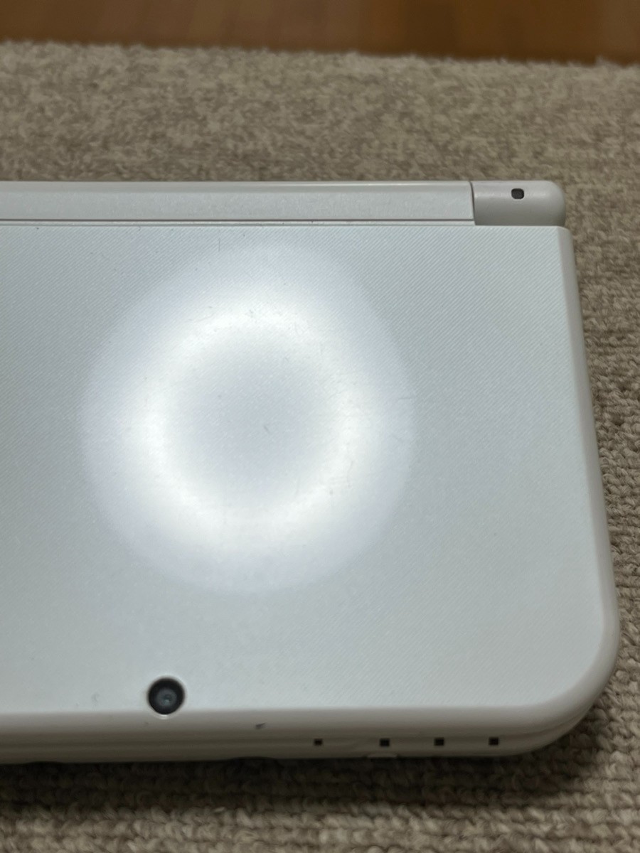 New 3DS LL XL Pearl White Japan Nintendo Console region Japanese B118