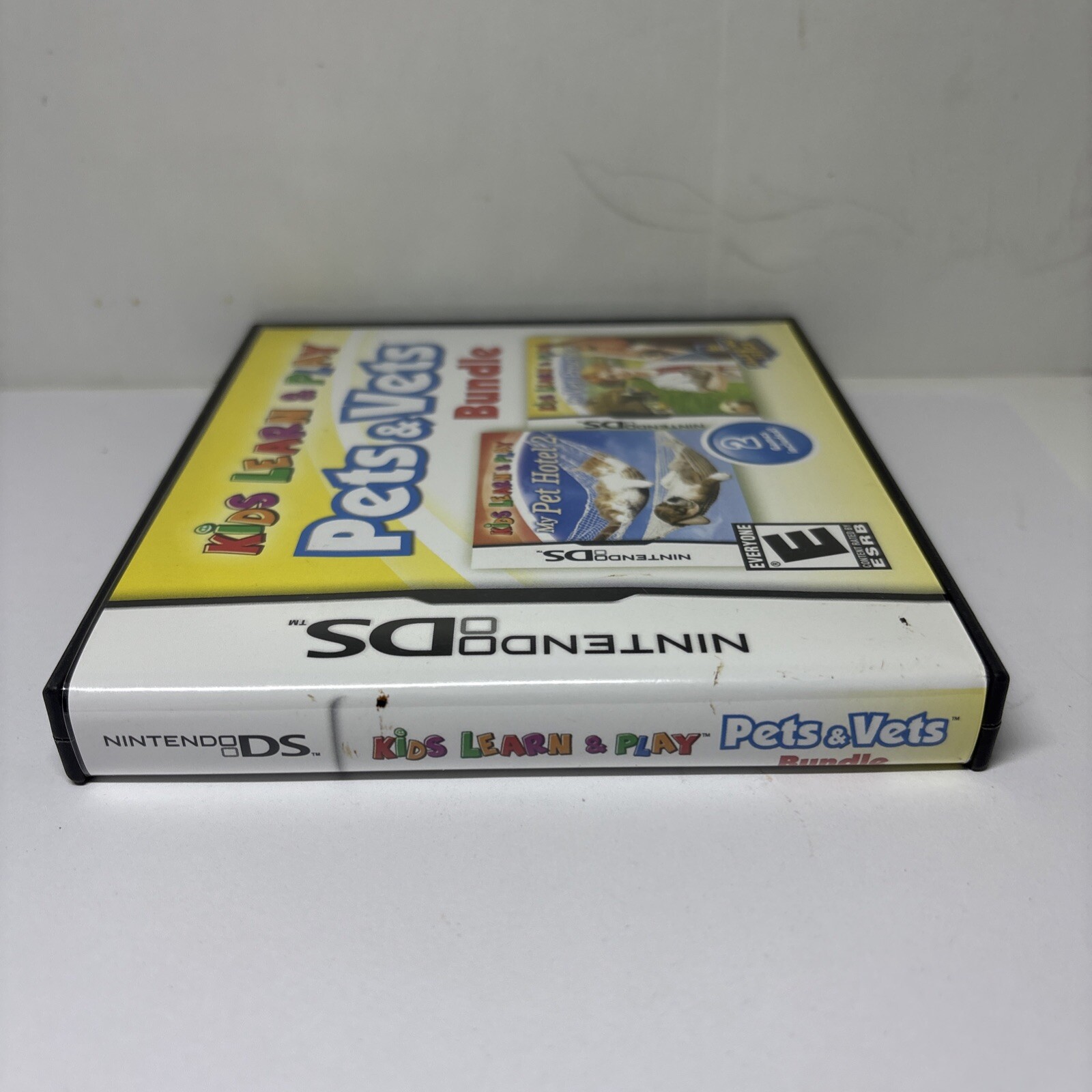 Nintendo DS Kids Learn and Play Pets and Vets Bundle Handheld Video Game 2012