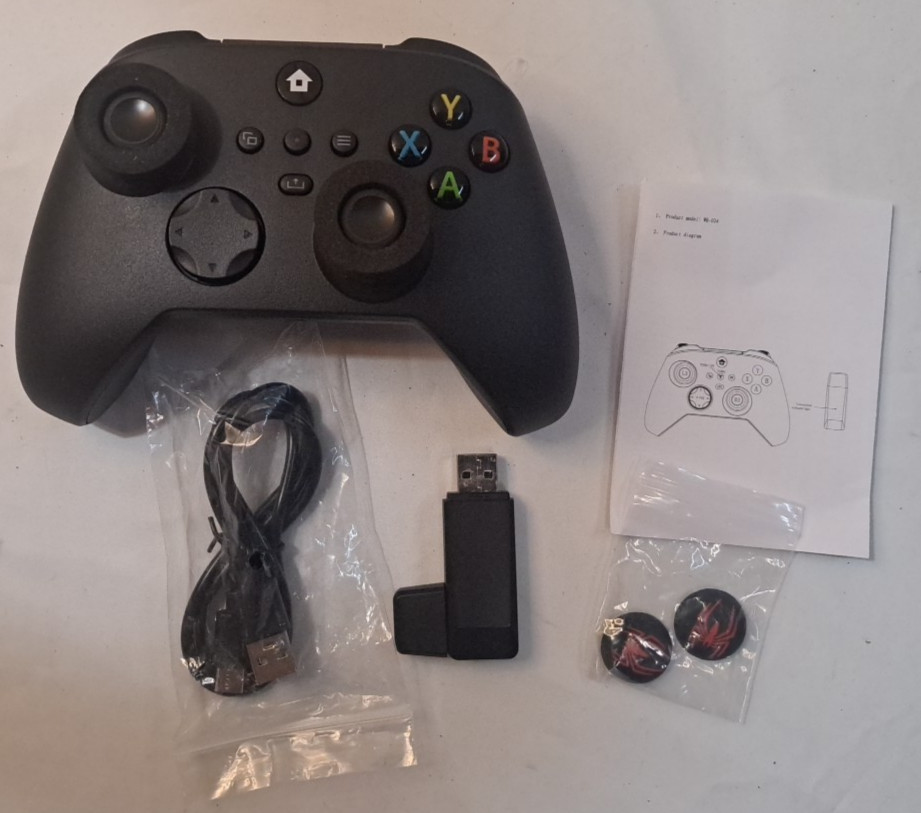 Xbox One/X/S PC Wireless Bluetooth Controller + USB Dongle and Extra Covers