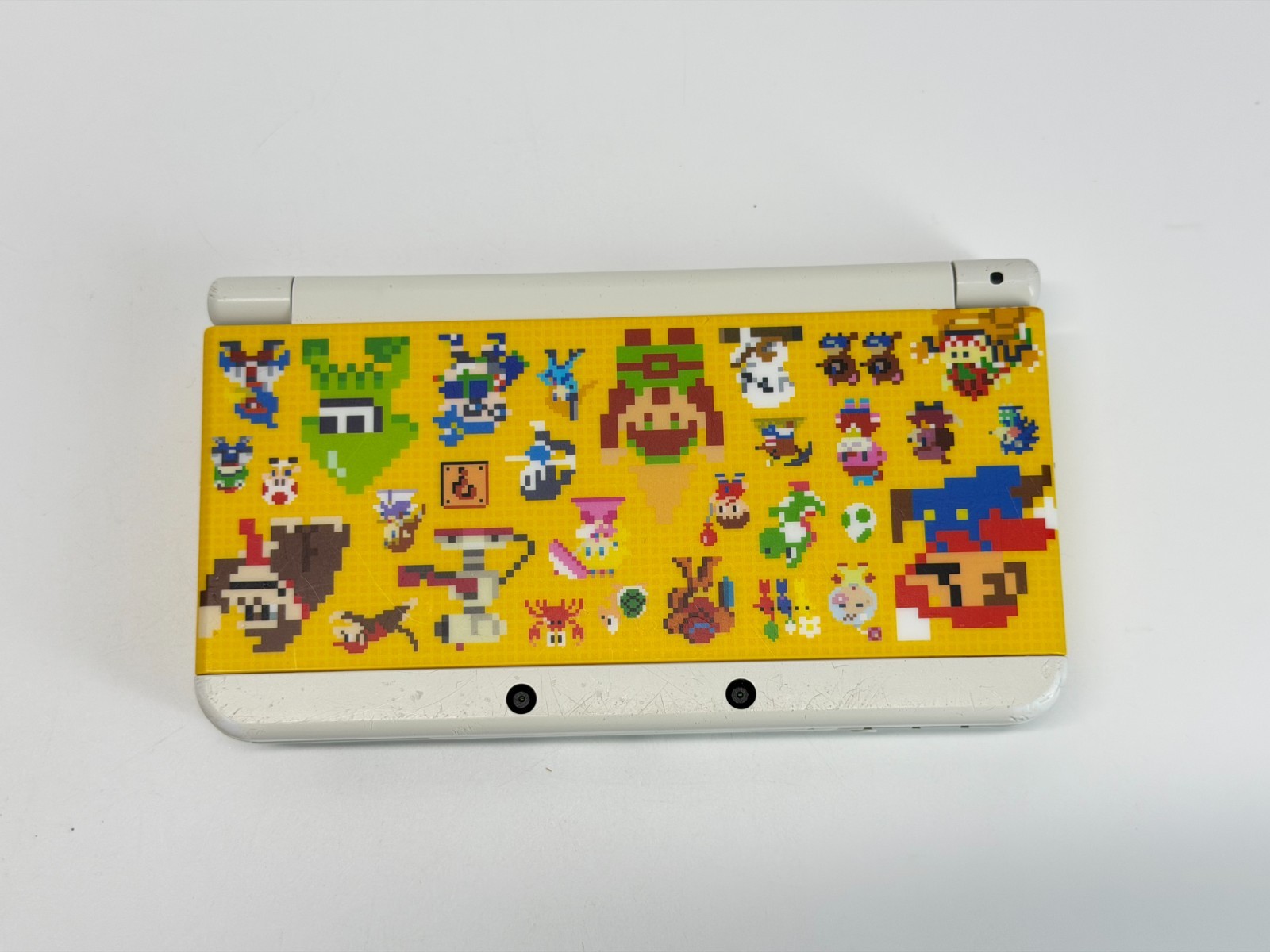 New Nintendo 3DS Handheld System Mario Edition Bundle w/Mario Bros 2 & Maker