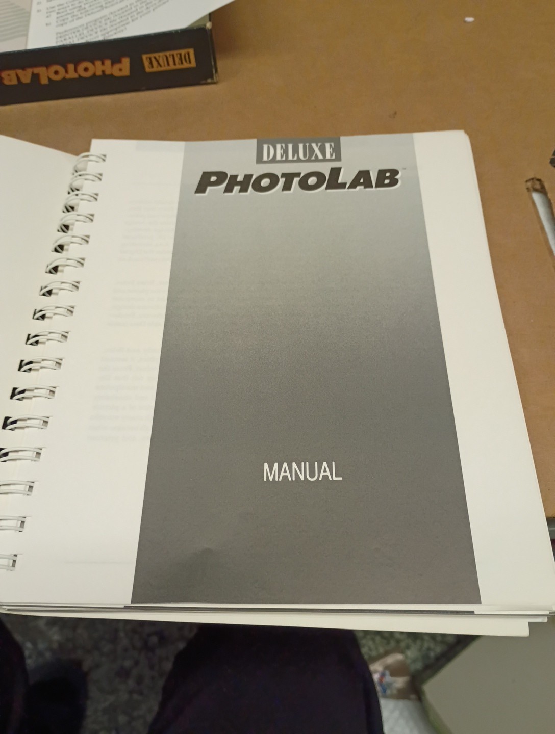 Deluxe PhotoLab Amiga 500 1000 & 2000 Art Software EA Electronic Arts