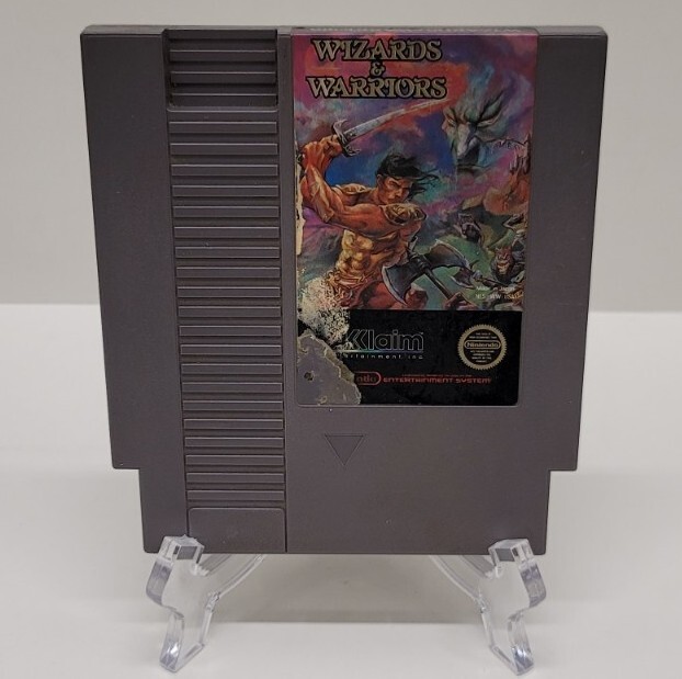 Wizards and Warriors [5 Screw] – NES Nintendo – Rare Tested Working 👍 Vintage