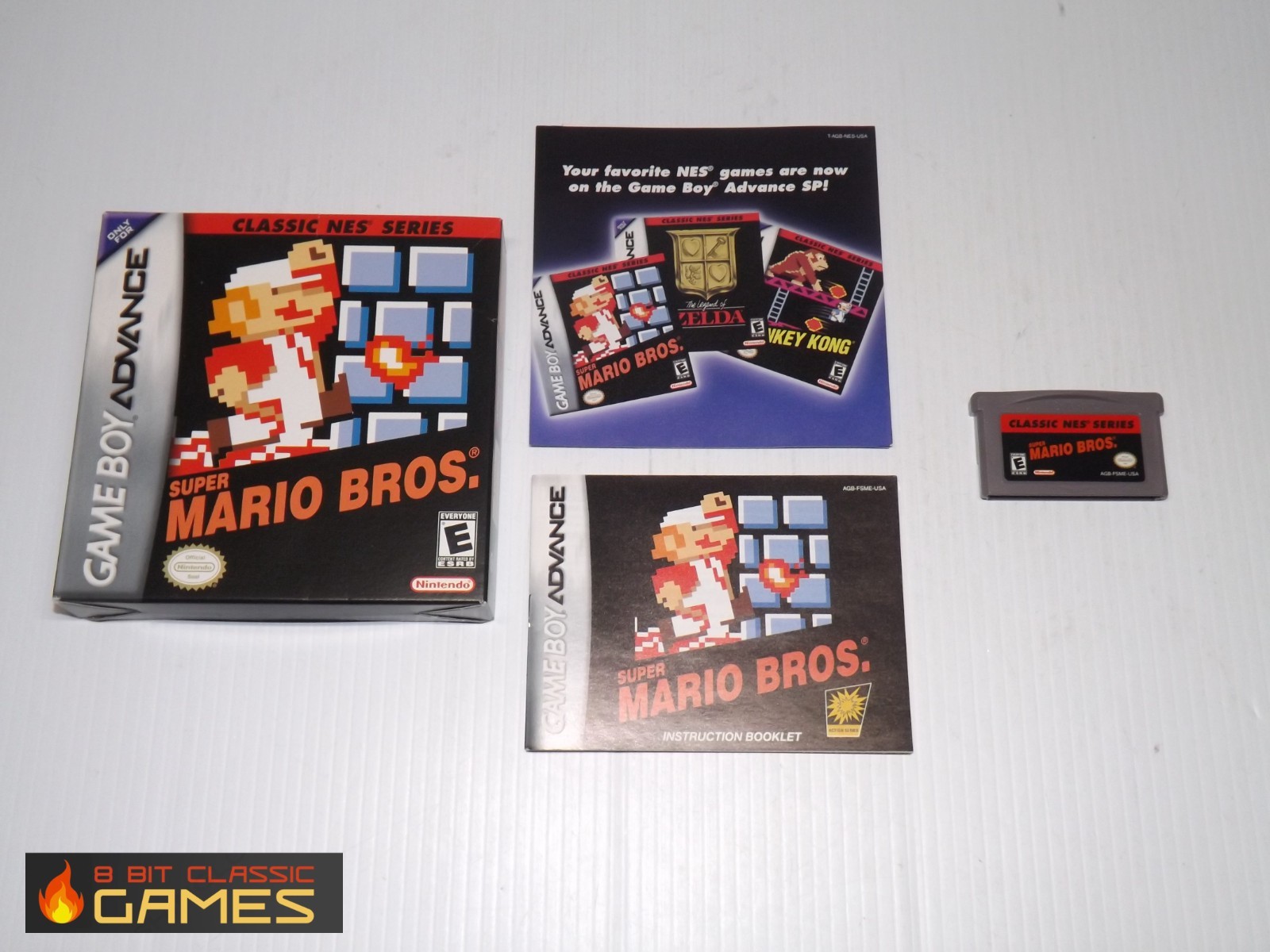 Super Mario Bros Classic NES Series – COMPLETE BOX – NINTENDO Gameboy – 77a