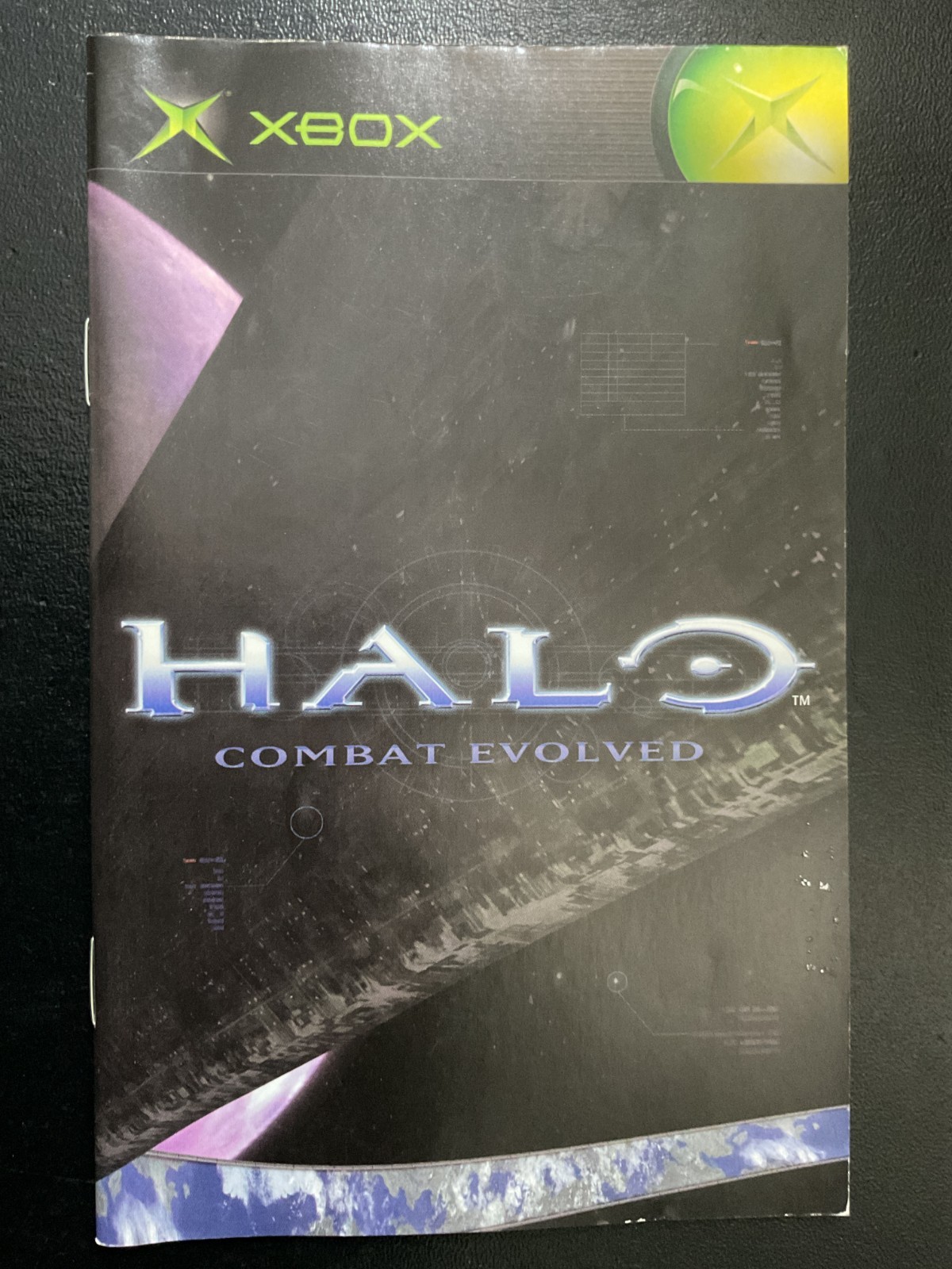 Halo Combat Evolved Microsoft XBOX Instruction Manual Only