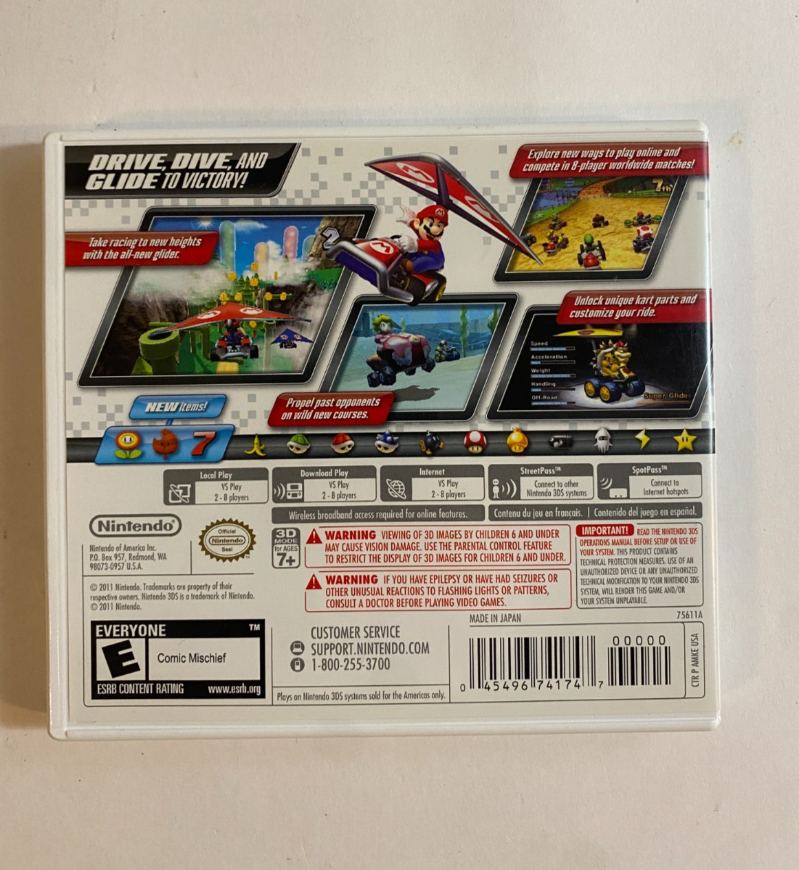 Mario Kart 7 – Nintendo 3DS