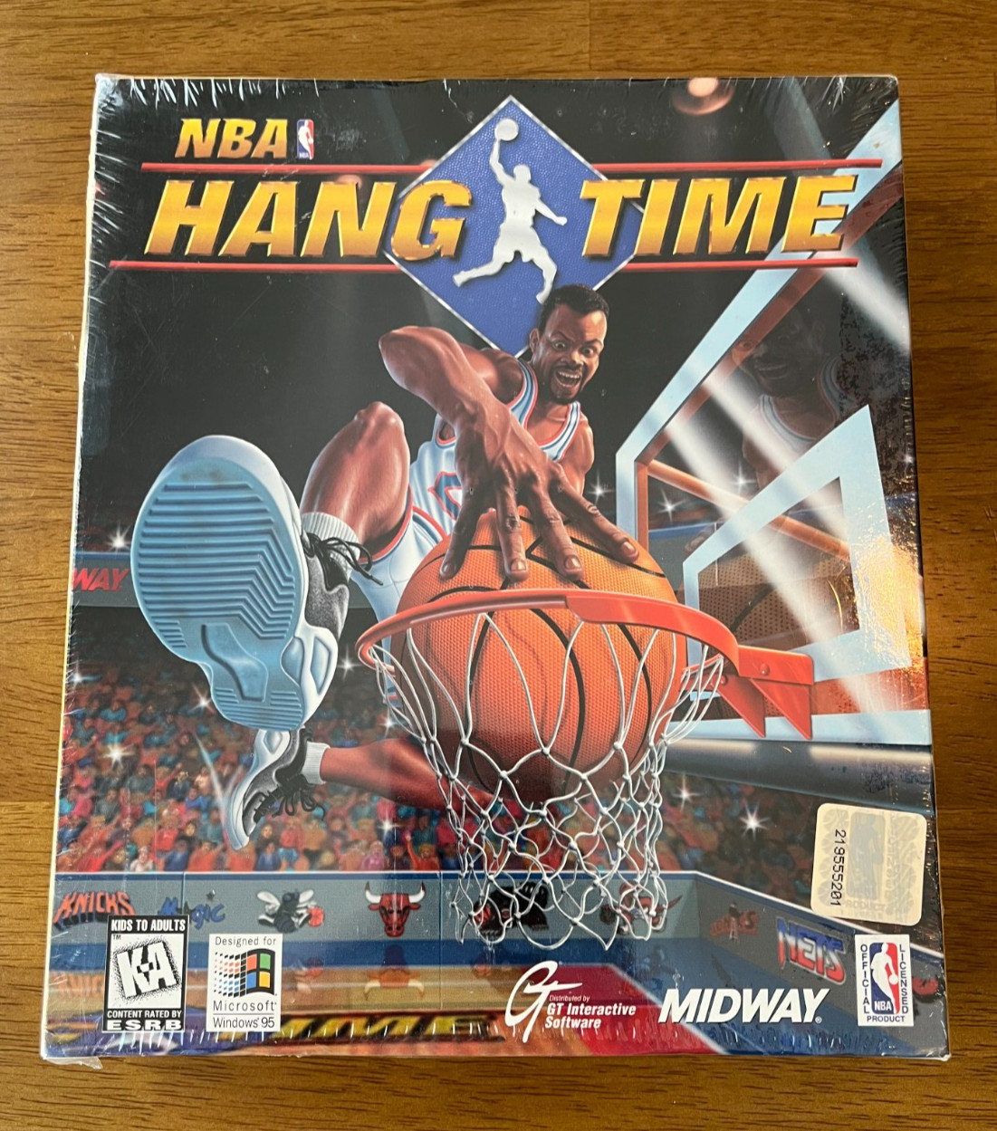 NEW PC BIG BOX NBA Hang Time (Hangtime) Midway GT Interactive *RARE*