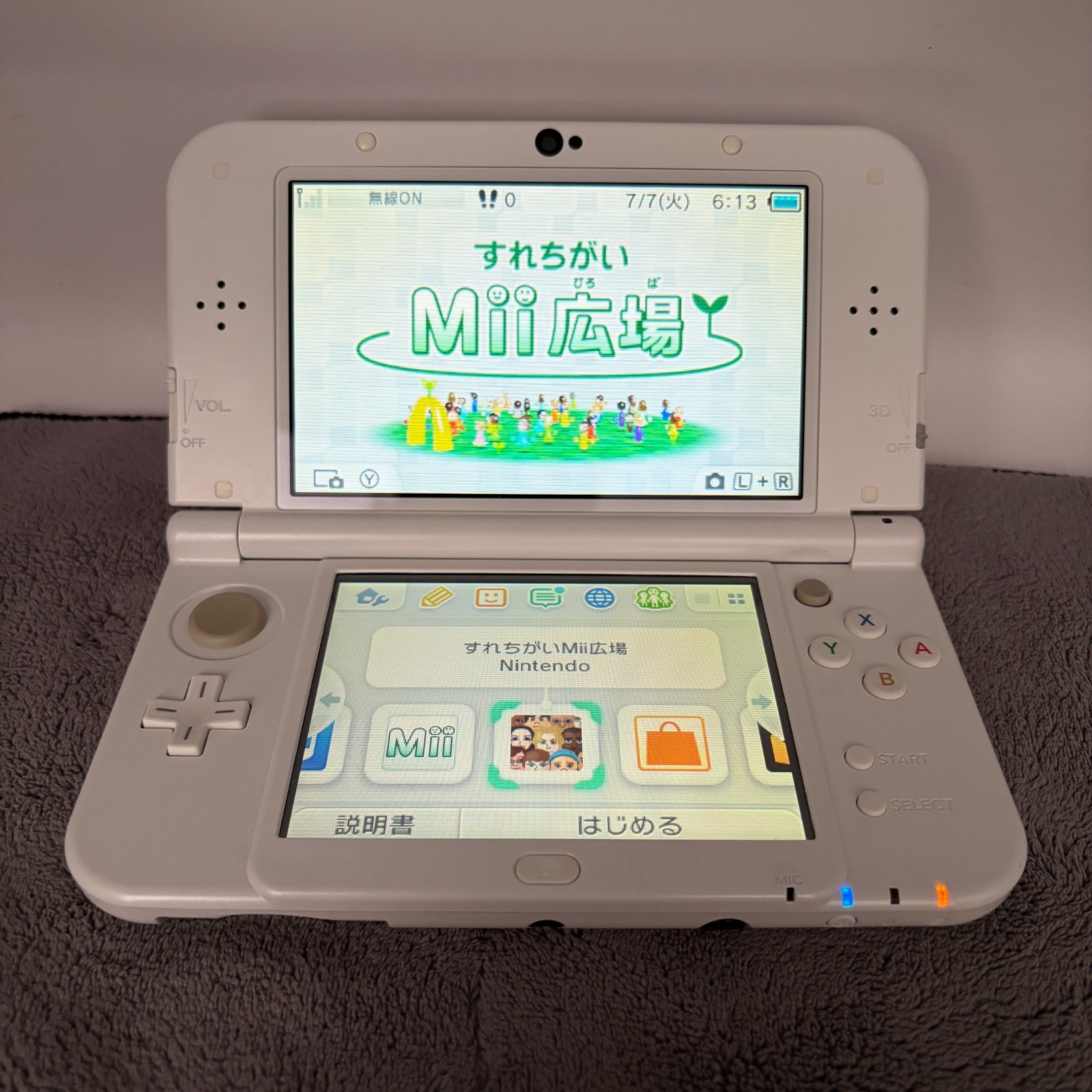 【Excellent5】Dual IPS NEW Nintendo – white rare 3DS LL XL Gmae Console From Japan