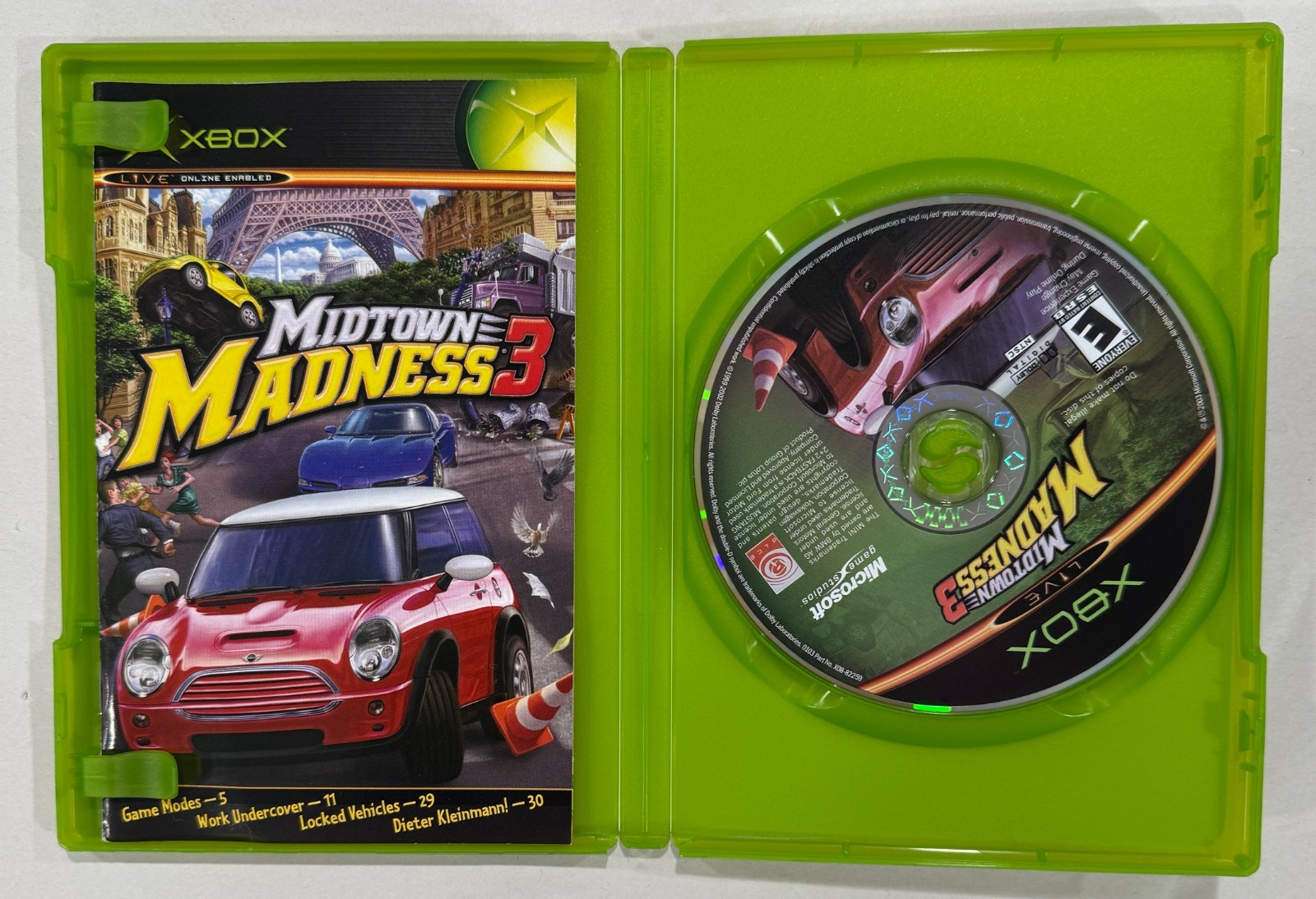 CIB Xbox Games Lot: Midnight Club 3 Dub Edition, SRS Street Racing Syndicate