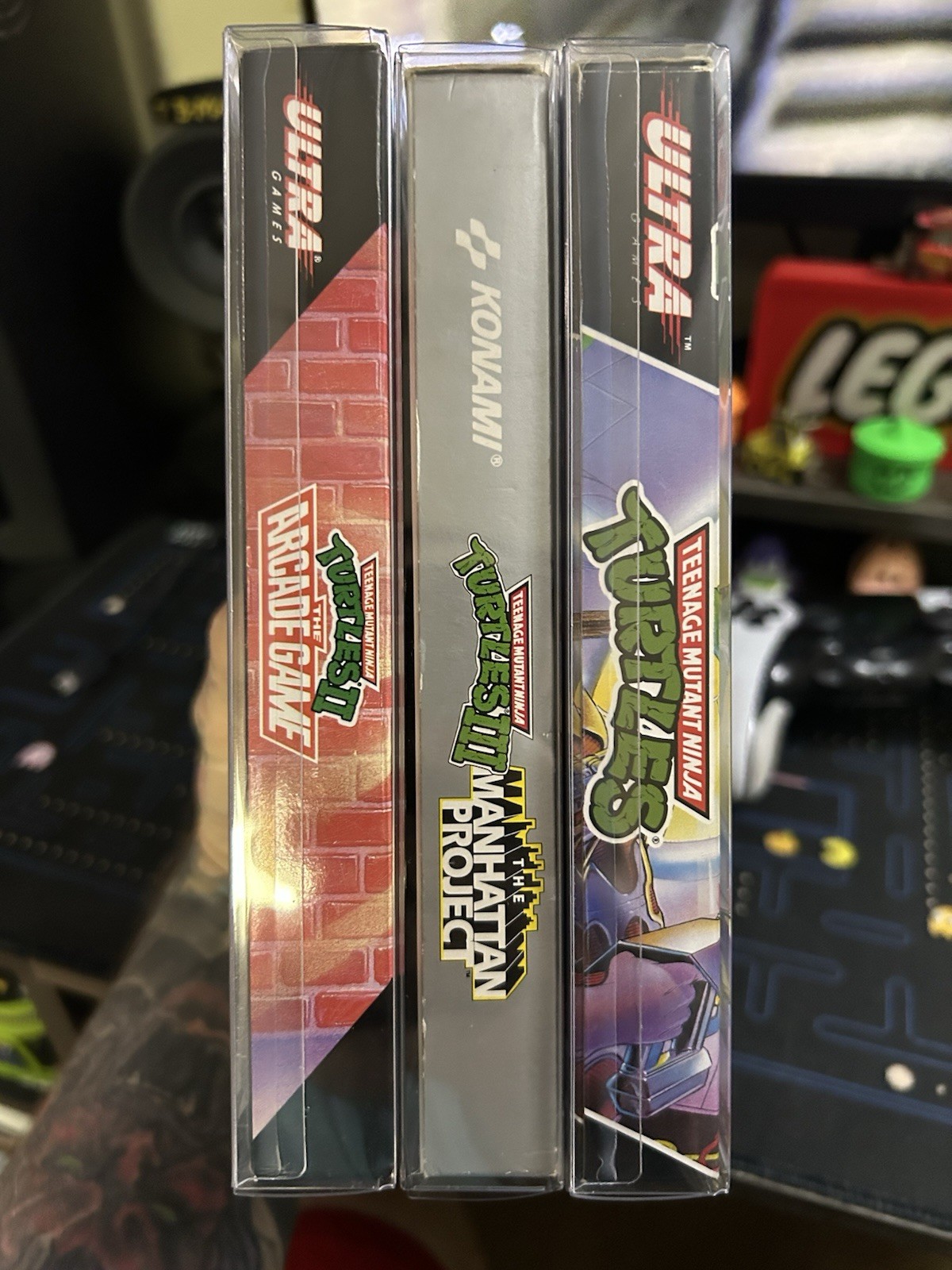 NES CIB TMNT 1 2 and 3 Nintendo Entertainment System Games Authentic Complete