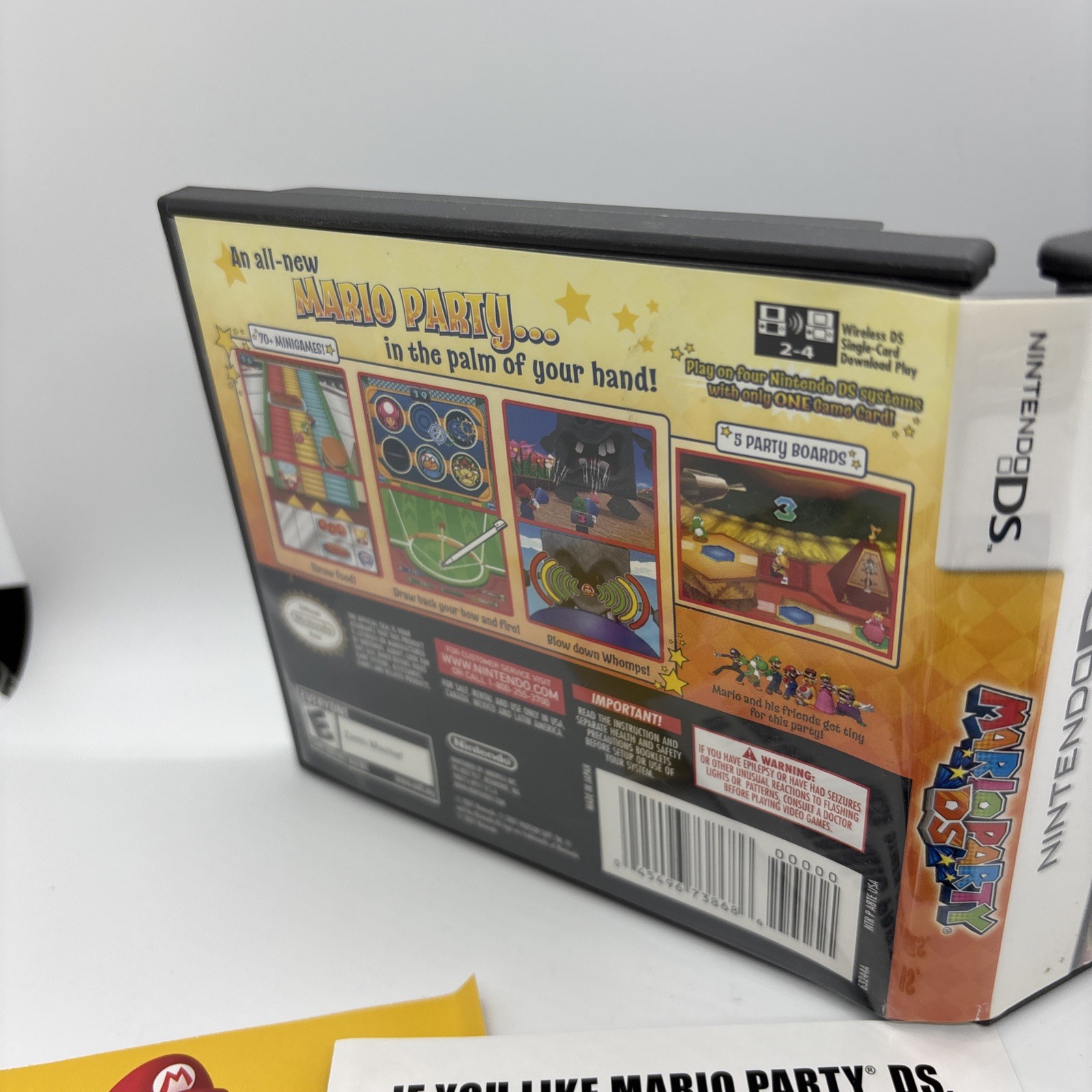 Mario Party DS – Nintendo DS – CIB Complete – Authentic – Great Condition