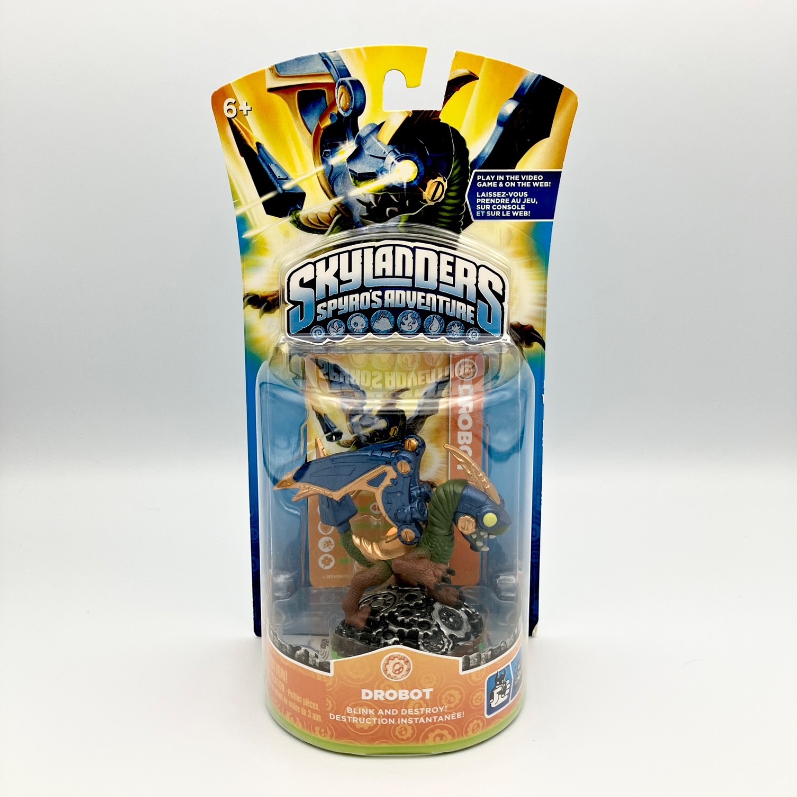 Skylanders Spyros Adventure Drobot Figure Character NIB Activision NEW SEALED