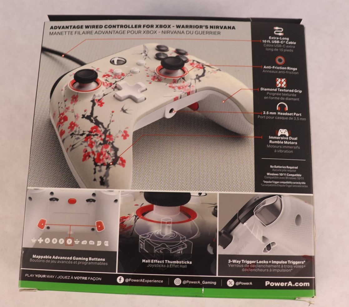 PowerA Advantage Wired Controller for Xbox Series X|S – Warrior’s Nirvana