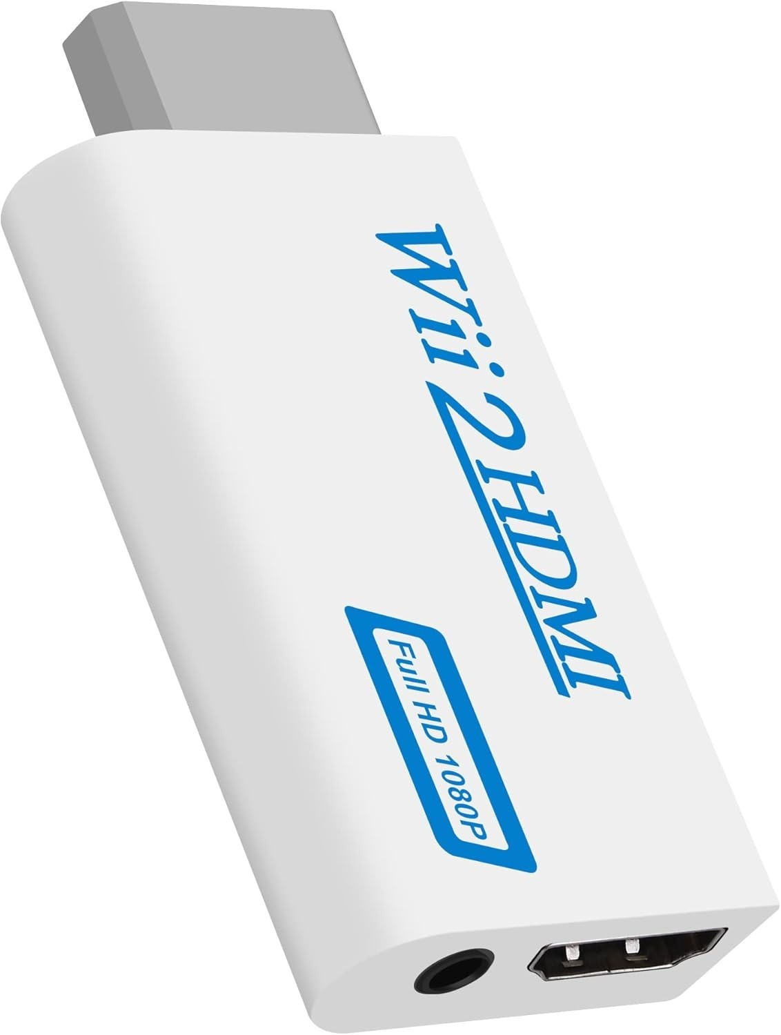 Easy Plug-and-Play Wii to HDMI Adapter – Connect to HDTV or Monitor With Audio