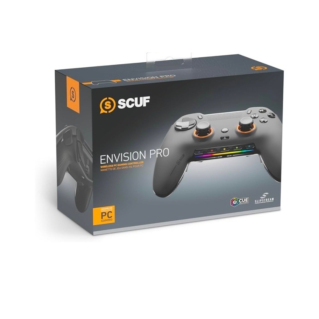 SCUF Envision Pro Wireless PC Gaming Controller Steel Gray