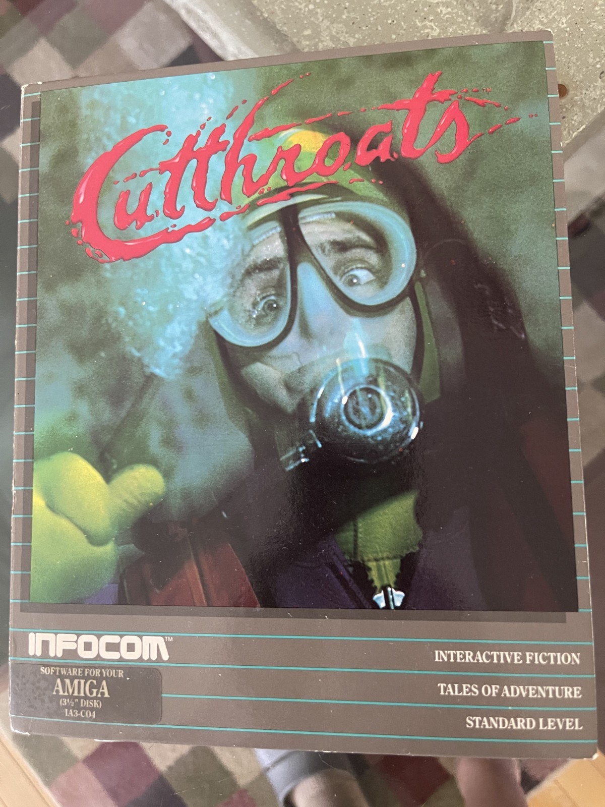 Infocom Lot – 4 Amiga Classics – Planetfall, Leather Goddess, Cutthroats, Zork I