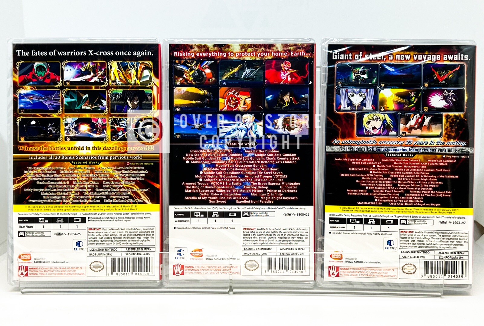 Super Robot Wars X + T + V – Nintendo Switch – Brand New | Factory Sealed