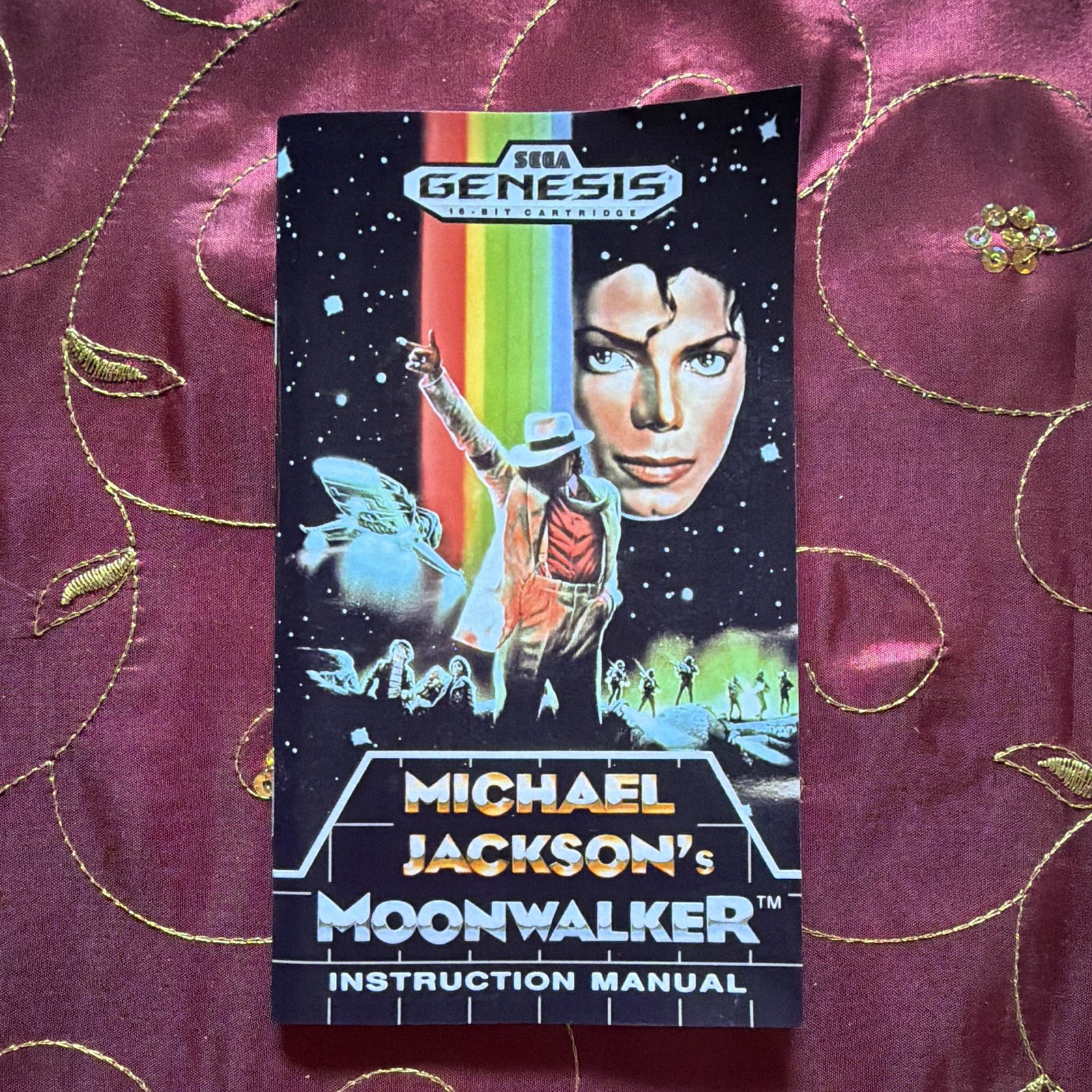 Michael Jackson’s Moonwalker (1990, Sega Genesis) CIB w/ Manual, NTSC-U/C