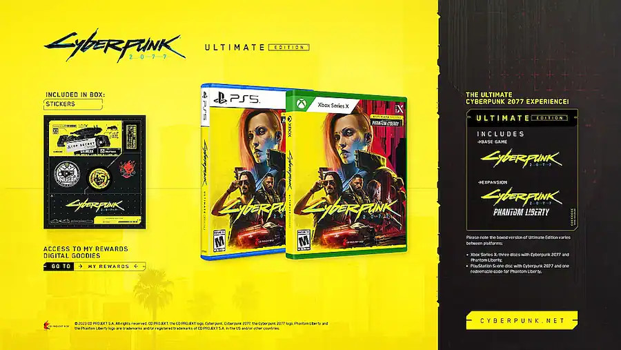 Cyberpunk 2077: Ultimate Edition – Playstation 5 – NEW FREE US SHIPPING