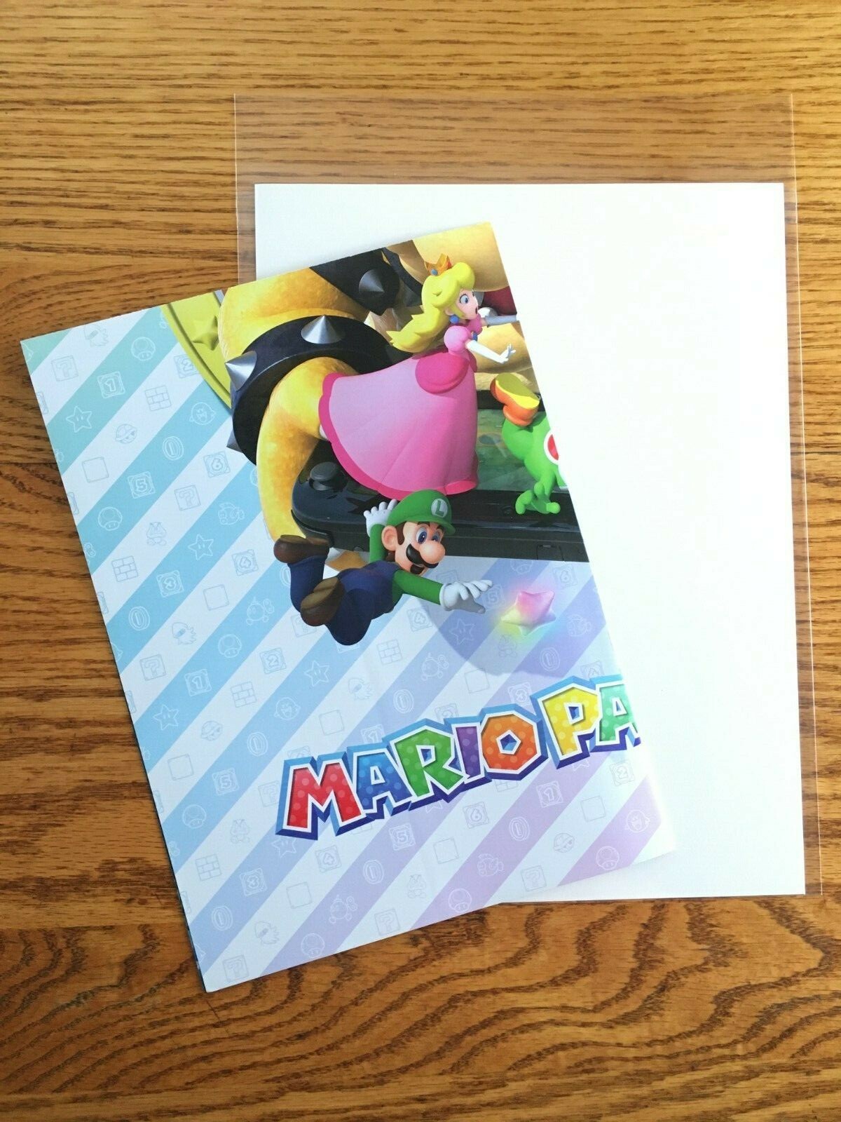 Official Mario Party 10 / Code Name STEAM Poster Authentic Nintendo Wii U 3DS