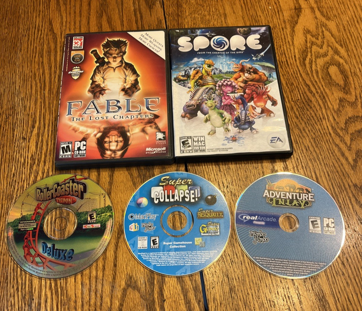 HUGE LOT 105+ Games PS2-3, GameCube, Wii, Ds, Xbox, PC Assorted Systems