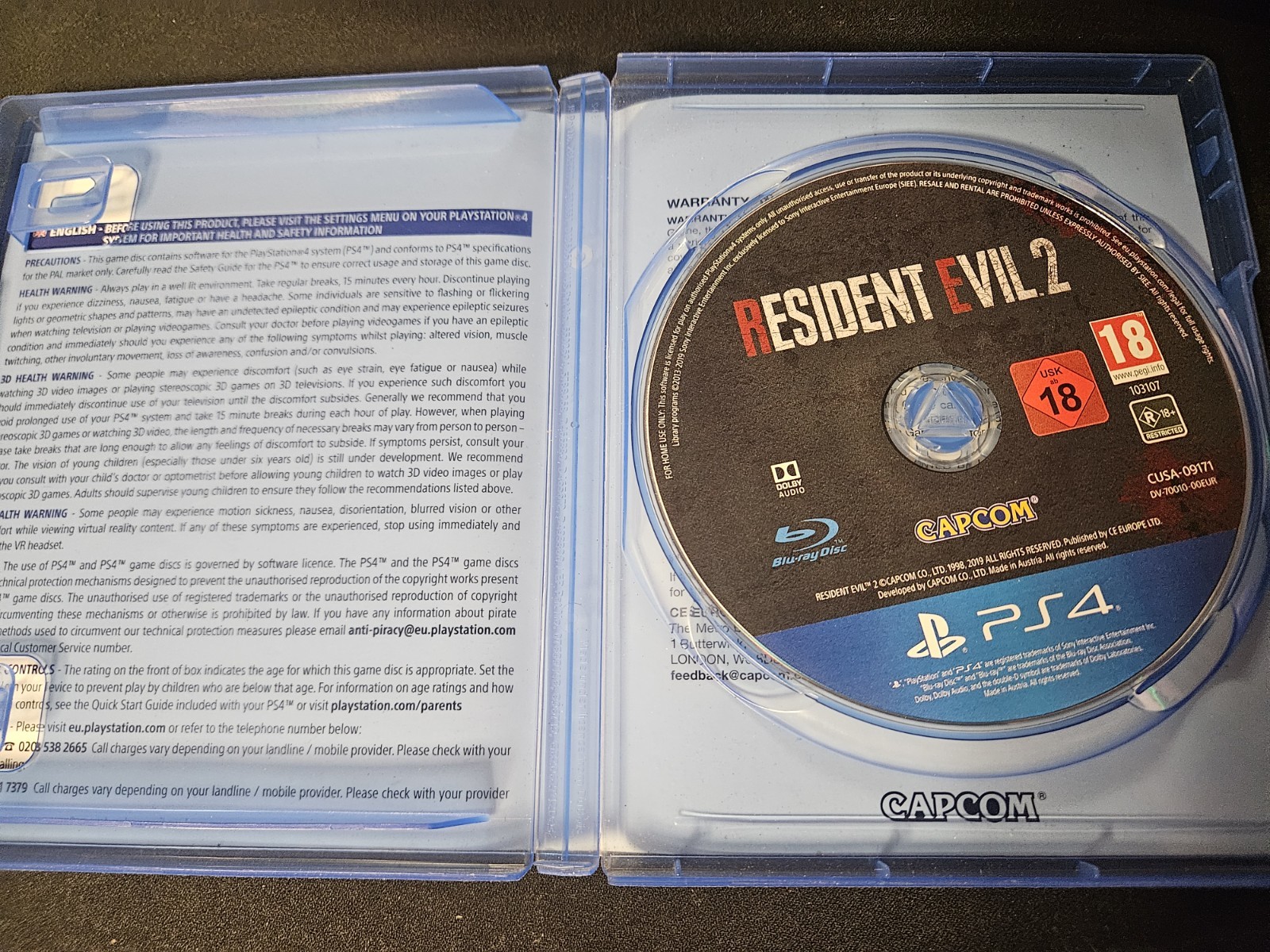Resident Evil 2 – Sony PlayStation 4