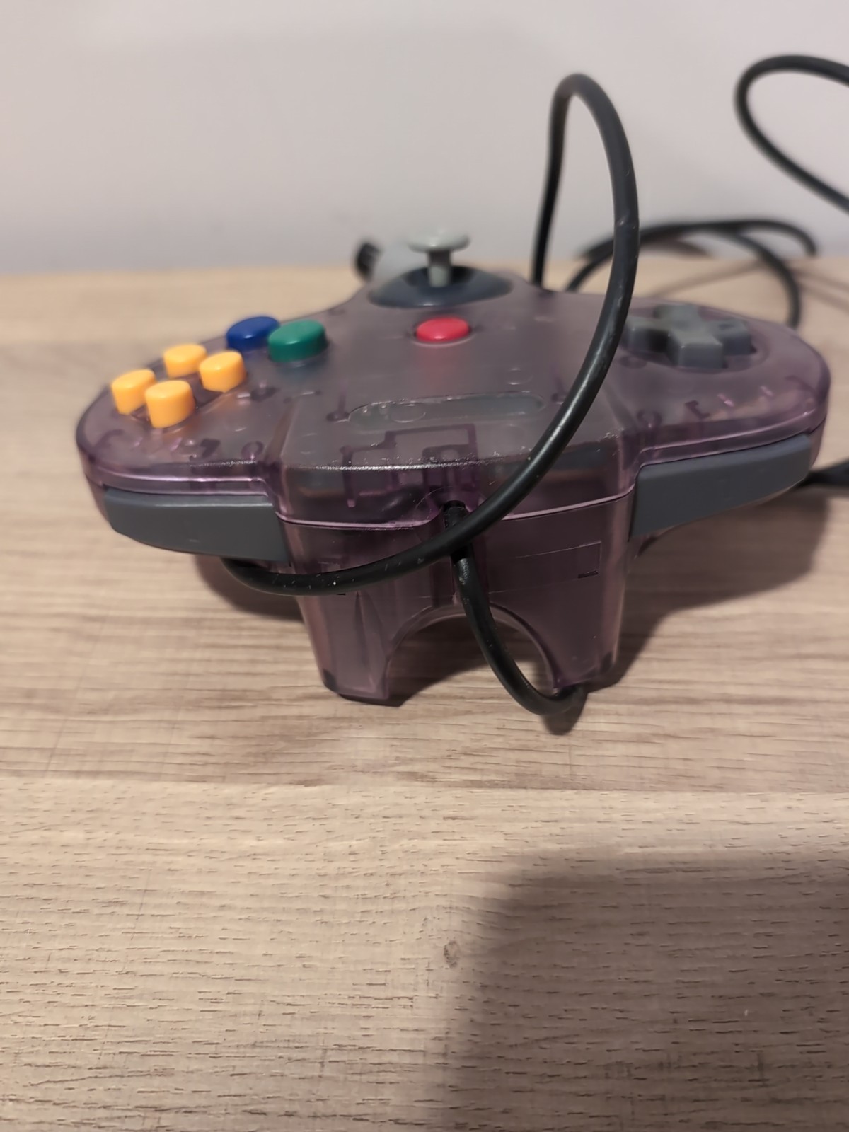 Unbranded N64 Controller – Purple Clear – Used, Tested