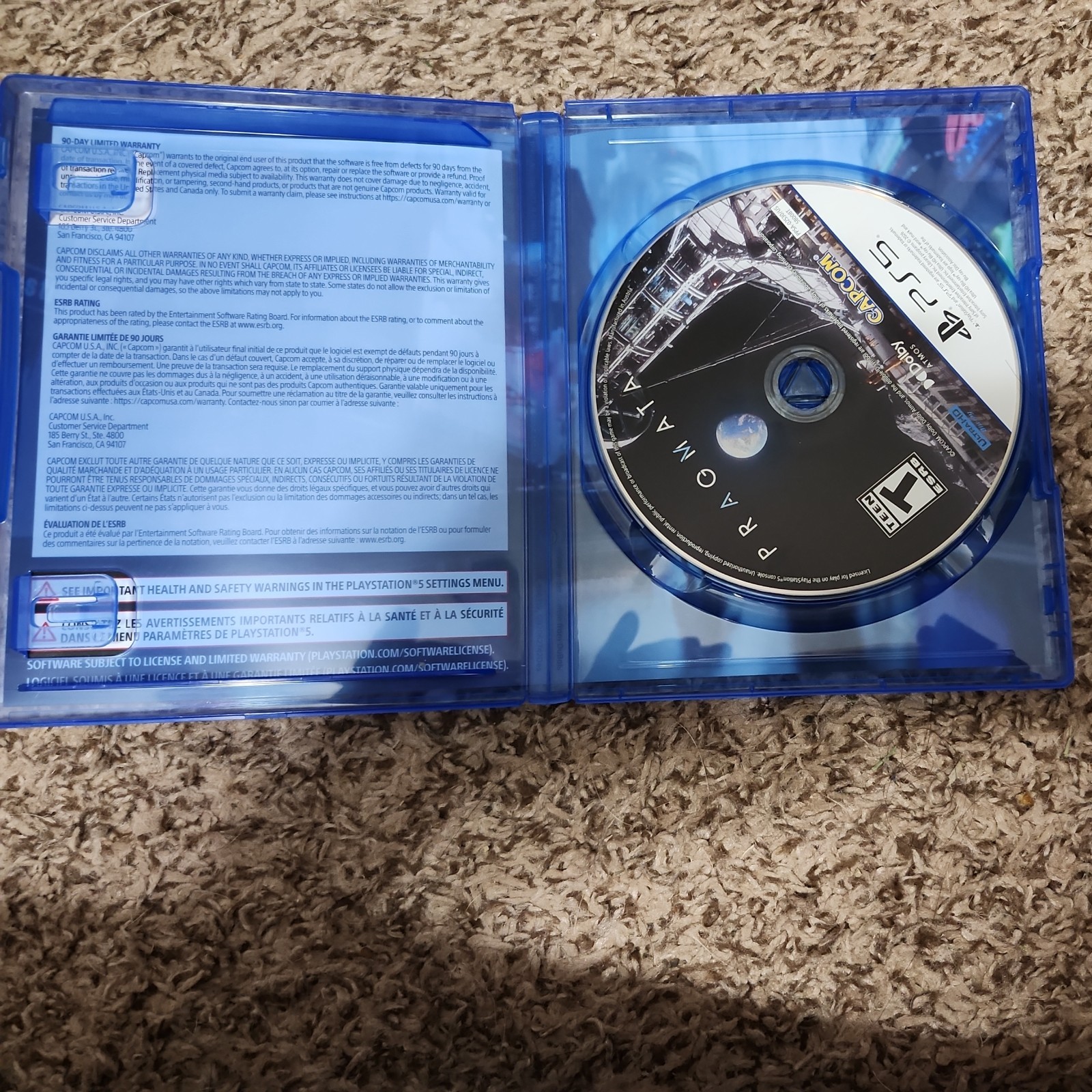 Pragmata PS5 PlayStation 5 Sony Physical-used