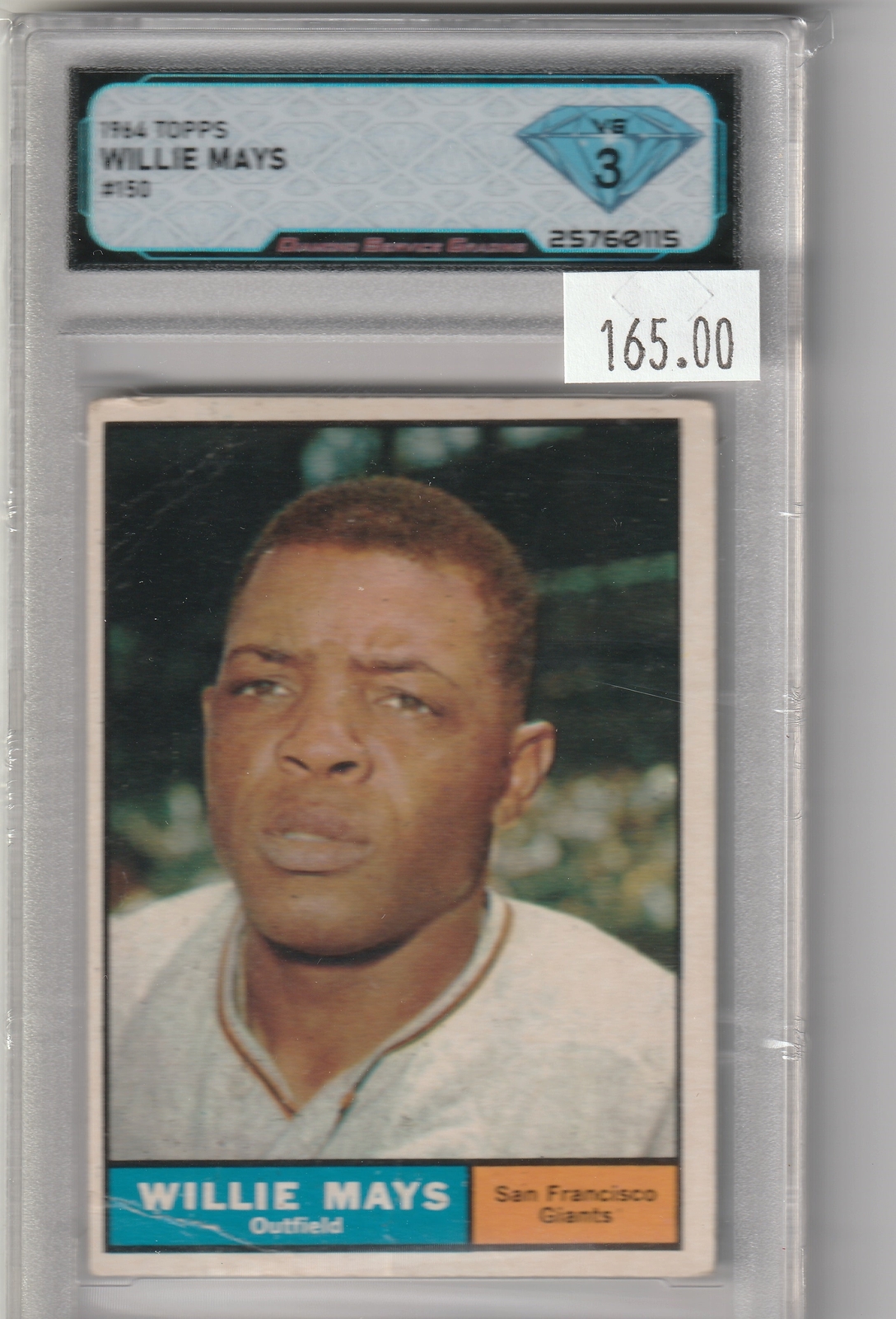 1964 TOPPS – Willie Mays – DSG VG 3