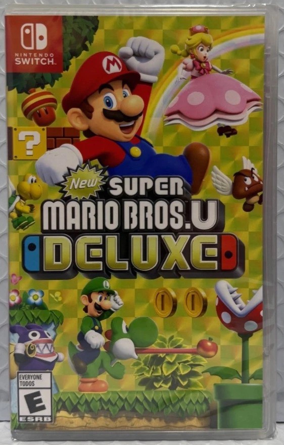 Nintendo Switch – Super Mario Bros. U Deluxe – Factory New – Sealed Box
